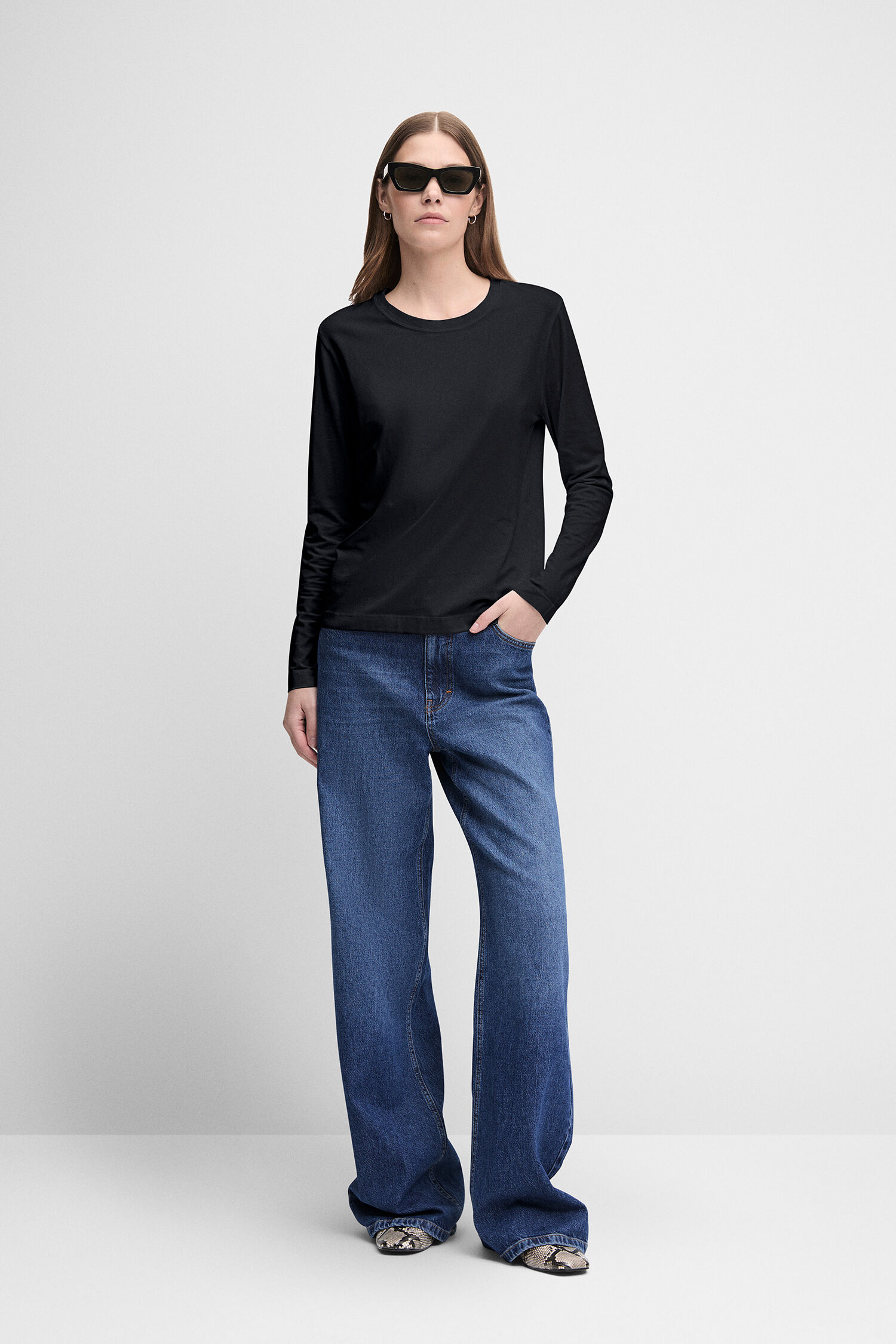 Bekleidung, Hosen, Langarm, Jeans, Person