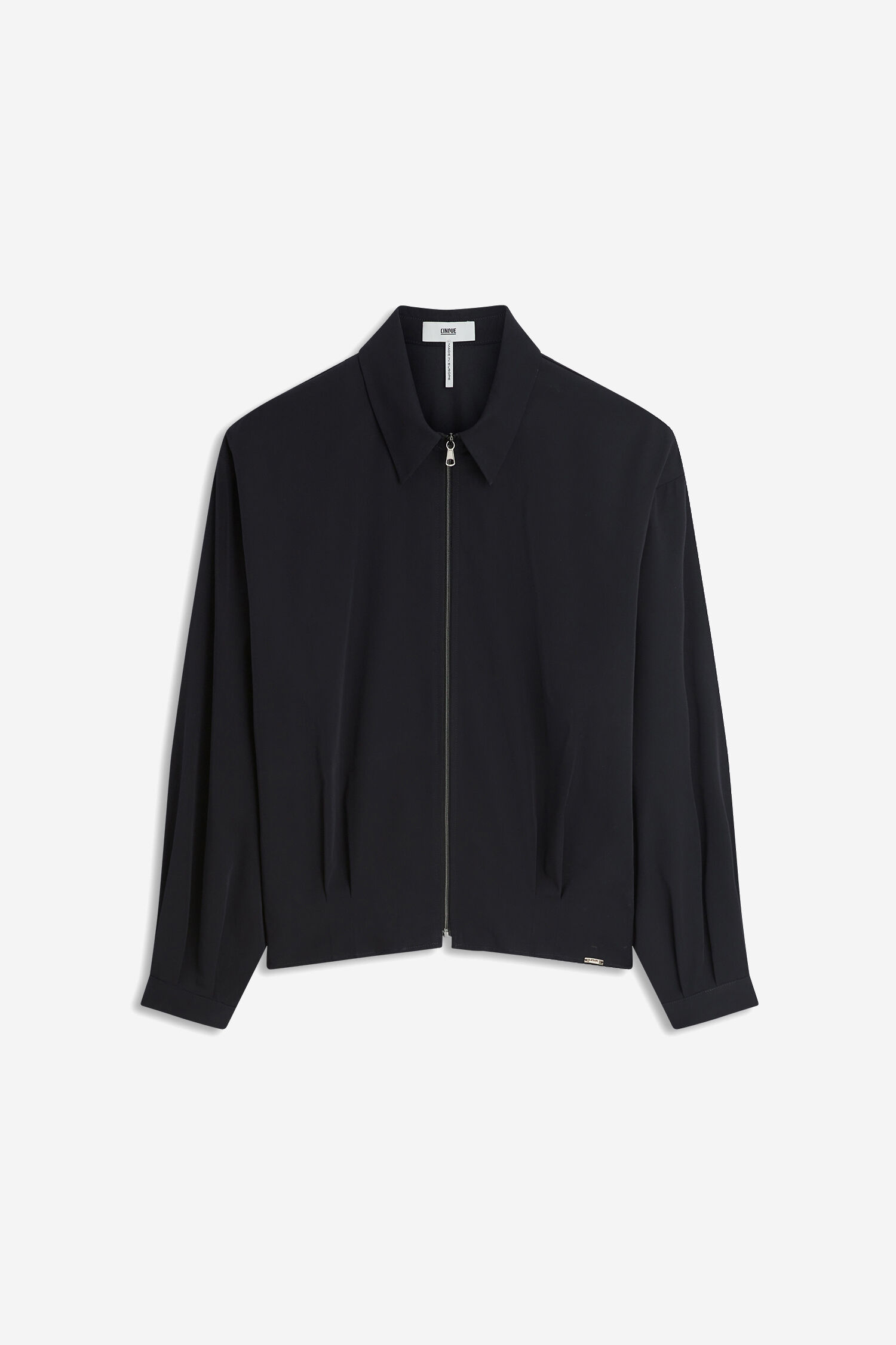 Mantel, Jacke, Langarm, Pullover, Blazer - dunkelblau