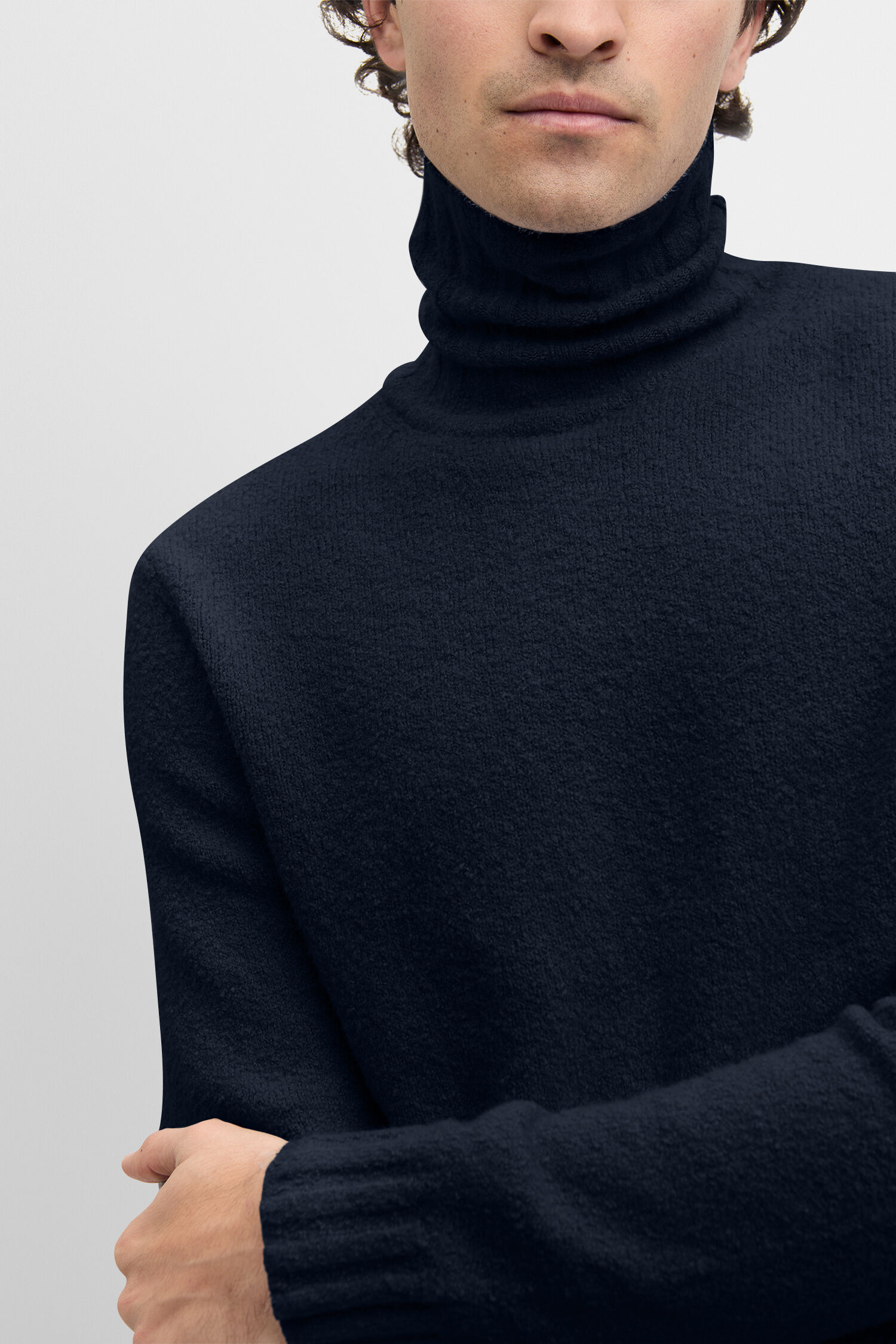 Pulli, Langarm, Fleece, Mann, Person
