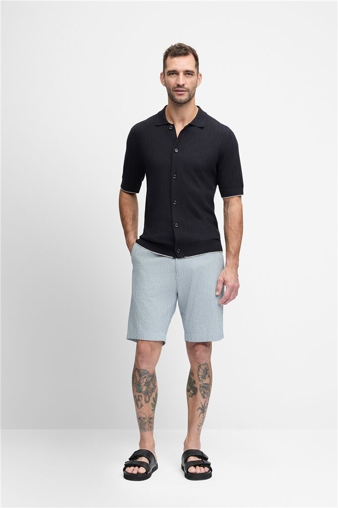 Strickpoloshirt CIJANNI Kurze Hose, Hemd, Erwachsener, Mann, Person