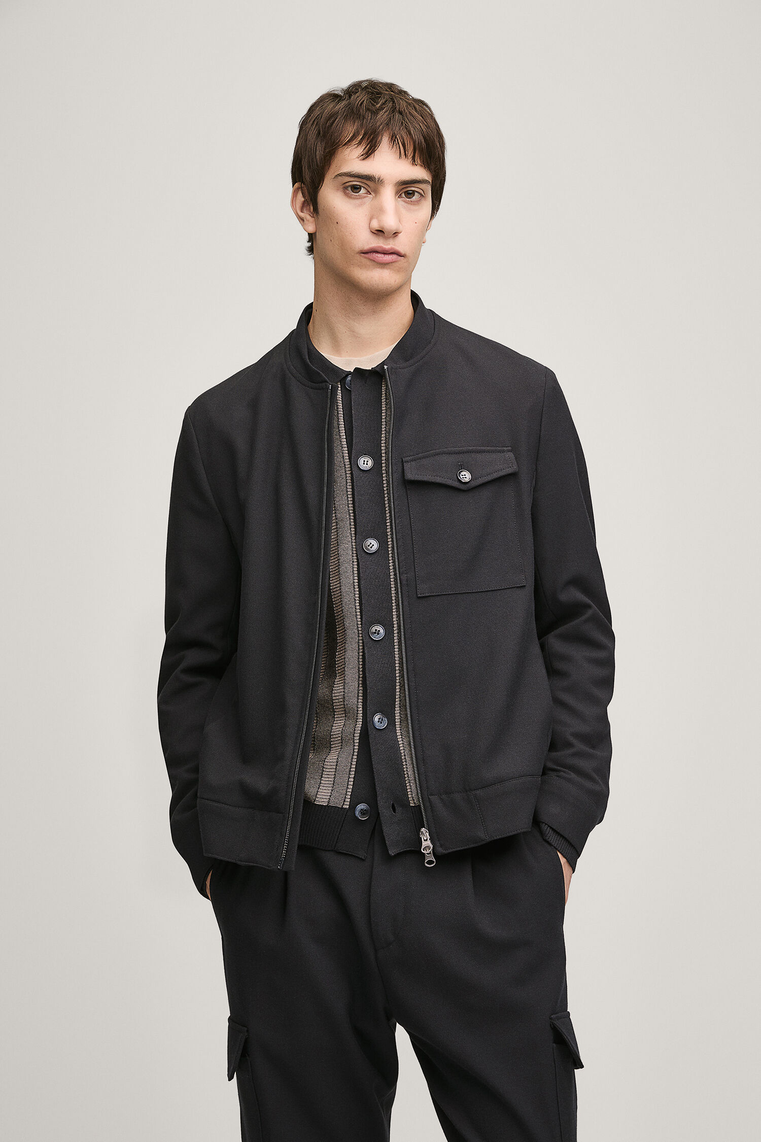 Mantel, Jacke, Erwachsener, Mann, Person