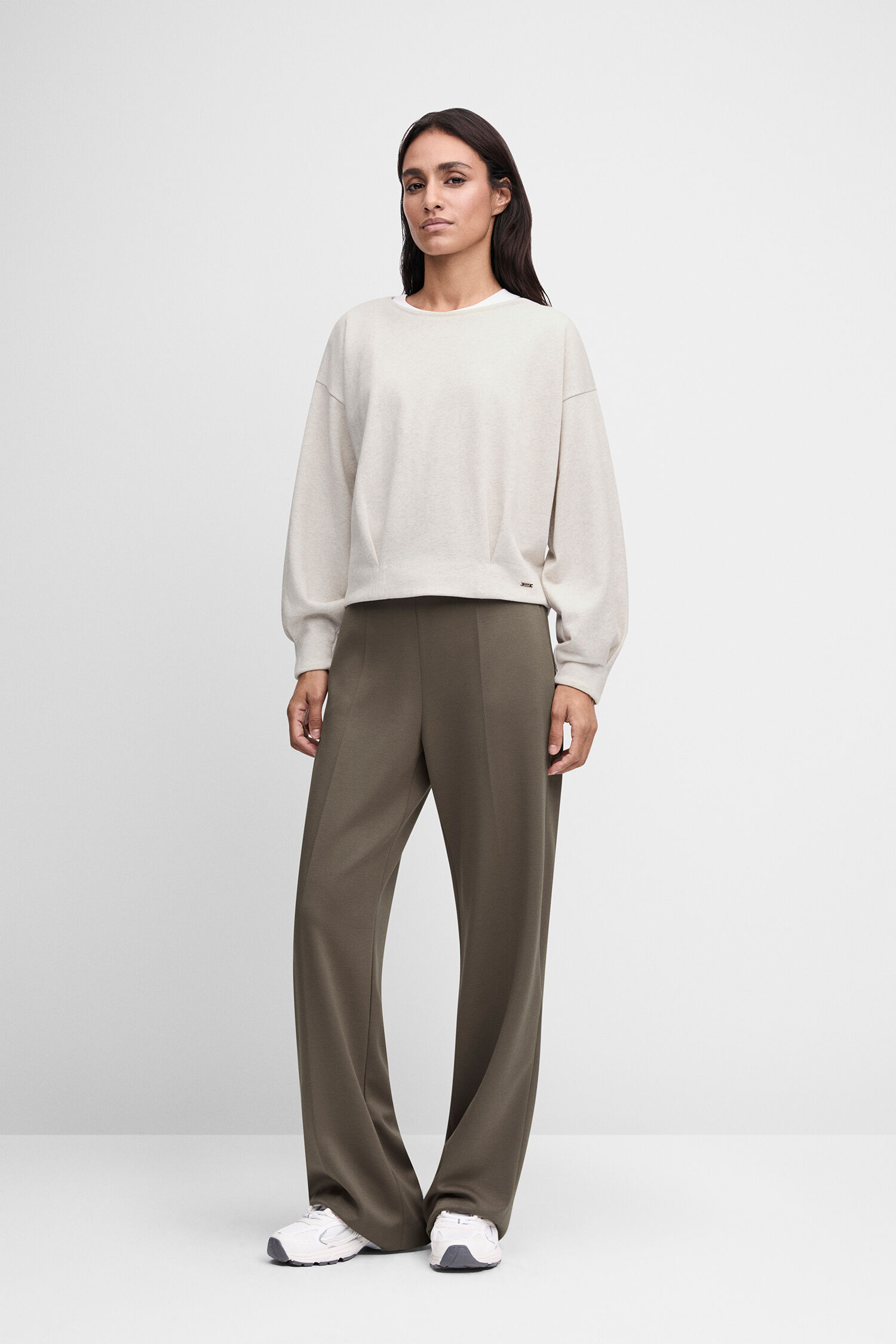 cardigan, knitwear, beige, oversized, pockets