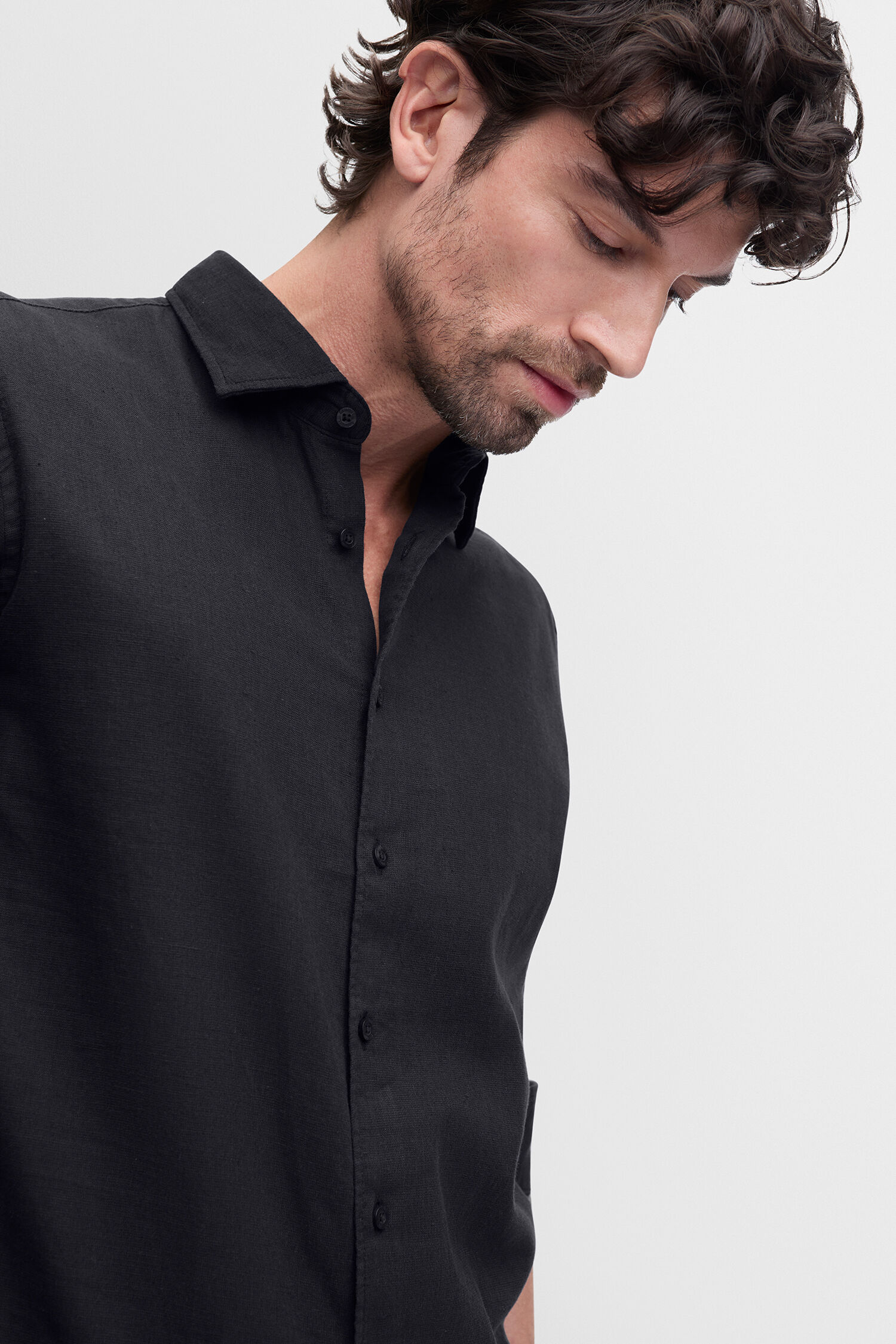 Hemd, Kleid, Hemd, Langarm, Mann, Person