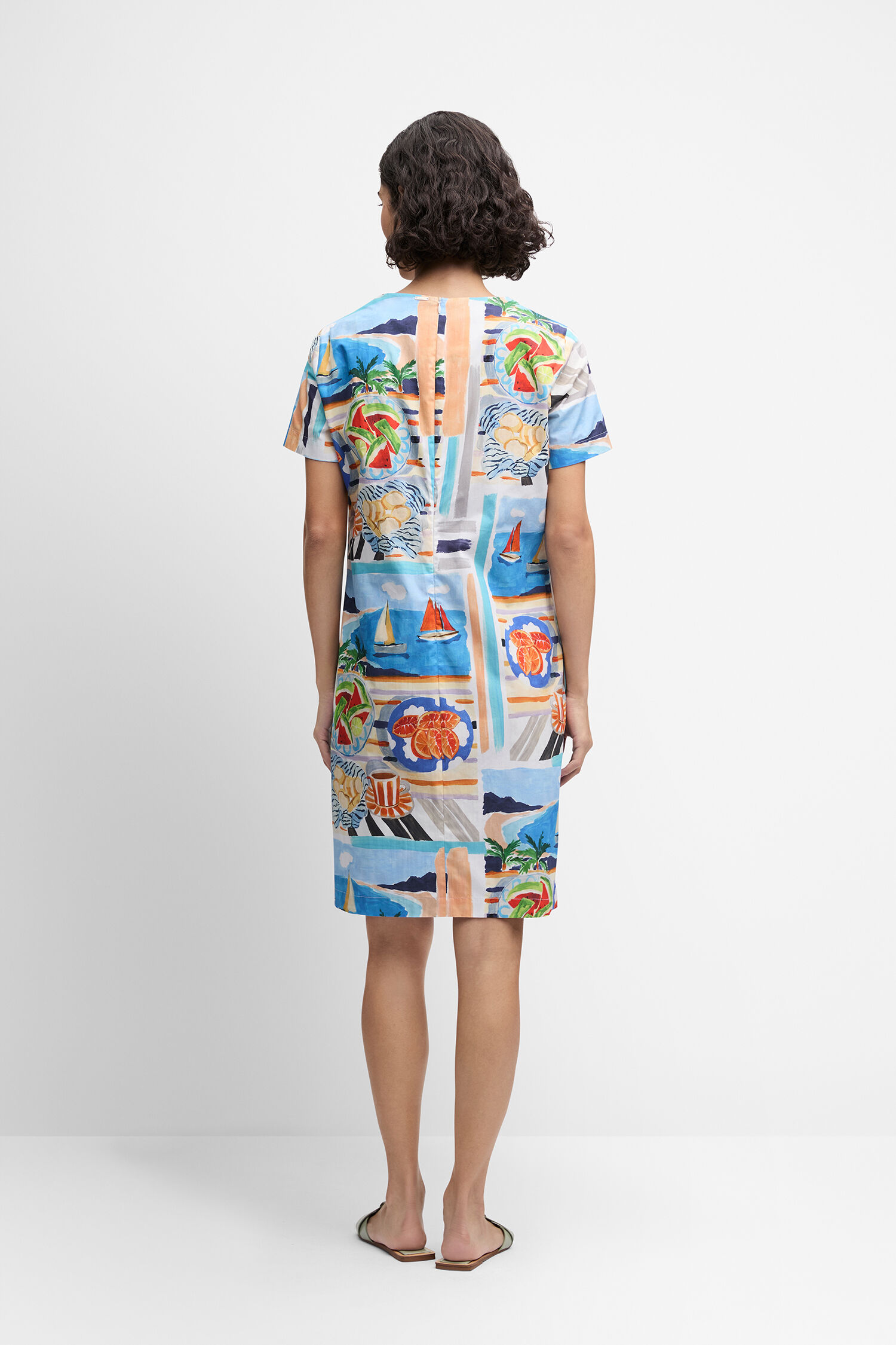 Kleid CIESTLAR Kleid, Modisch, Strandmode, Person, Robe