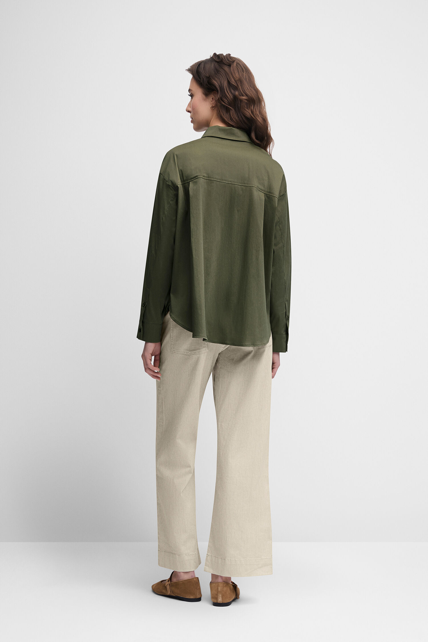 Bluse, Langarm, Mantel, Person, Hosen