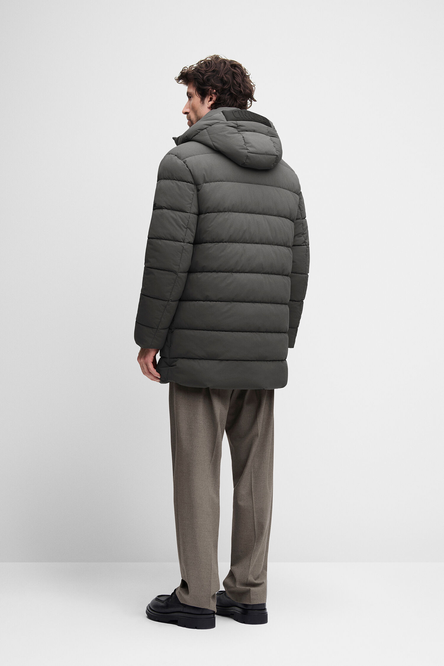 Pufferjacke, Kapuze, Gesteppte, Daunenjacke, Wärme
