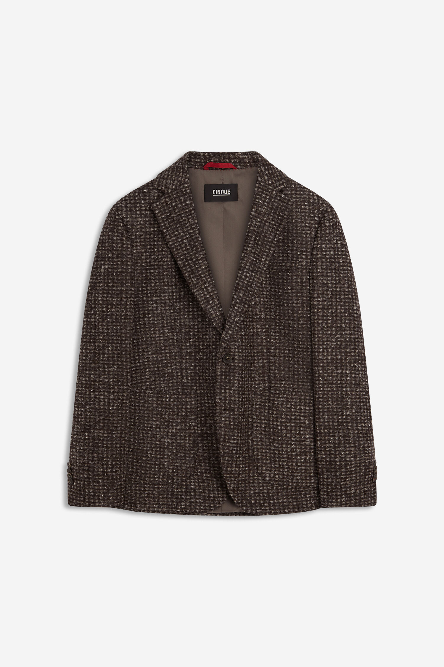 Blazer, Wollblazer, Kariert, Braun, Anzugjacke