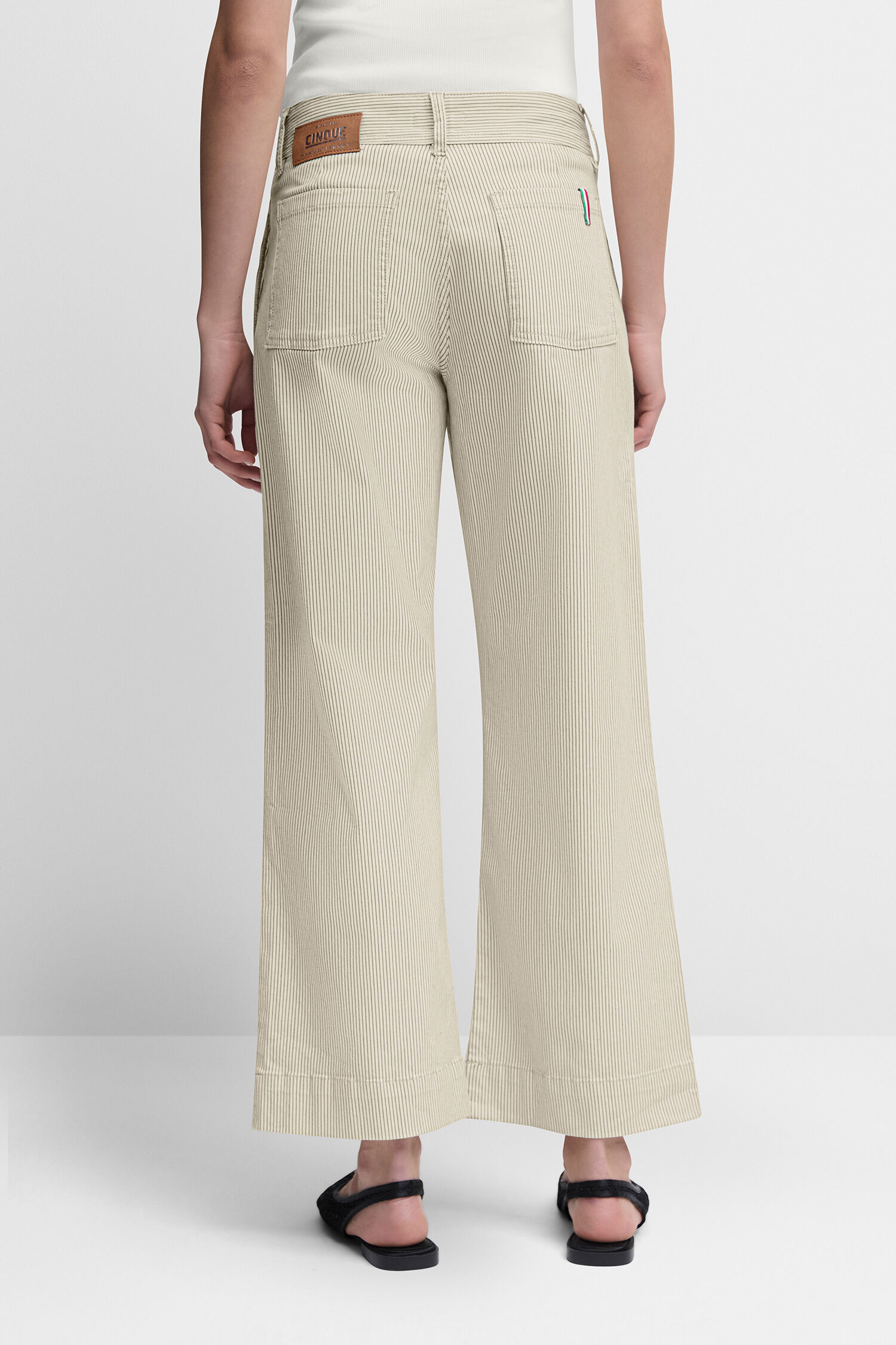 Dekoration für Zuhause, Leinen, Hosen, Person, Khaki