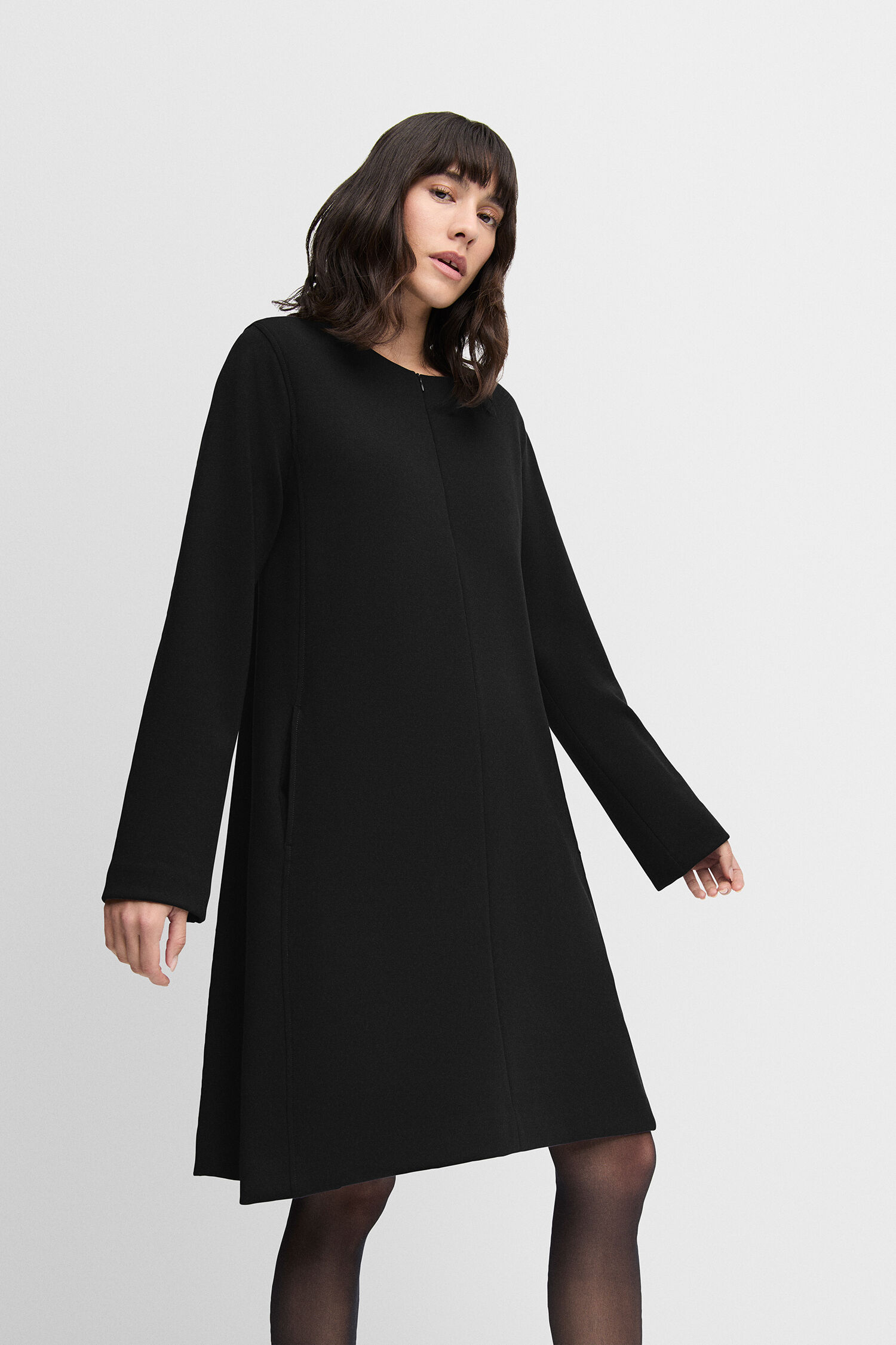 Mantel, Langarm, Ärmel, Kleid