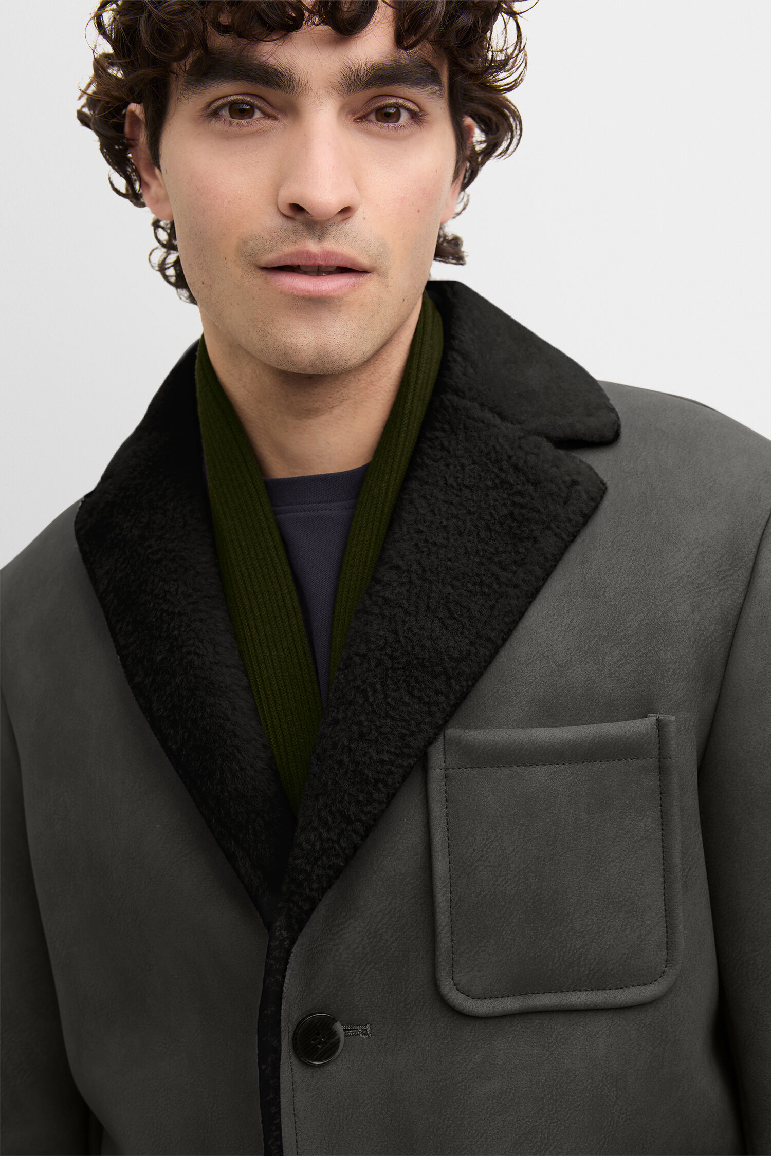 Mantel, Erwachsener, Mann, Person