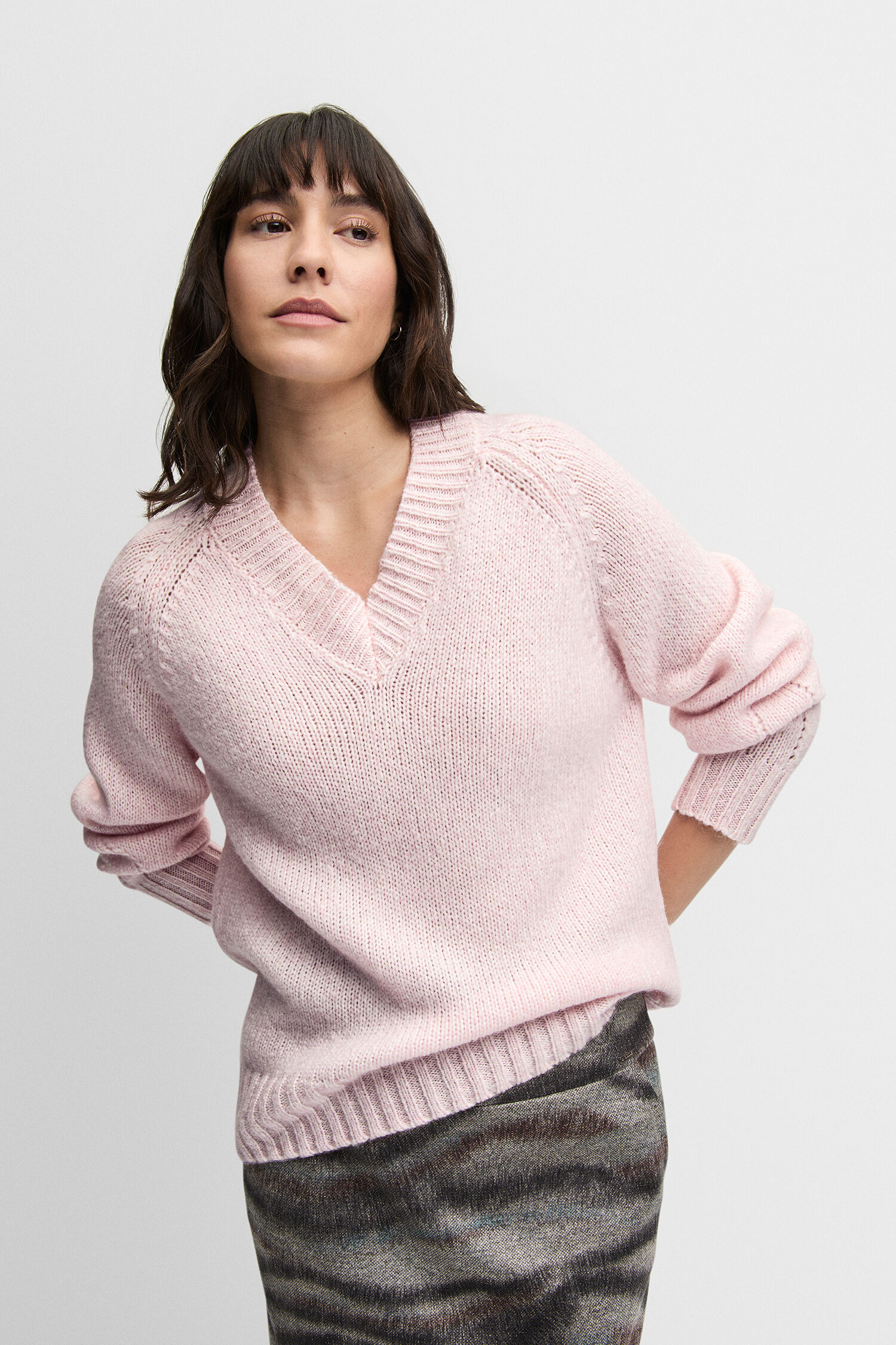 Strickwaren, Pullover, Erwachsener, Person, Frau