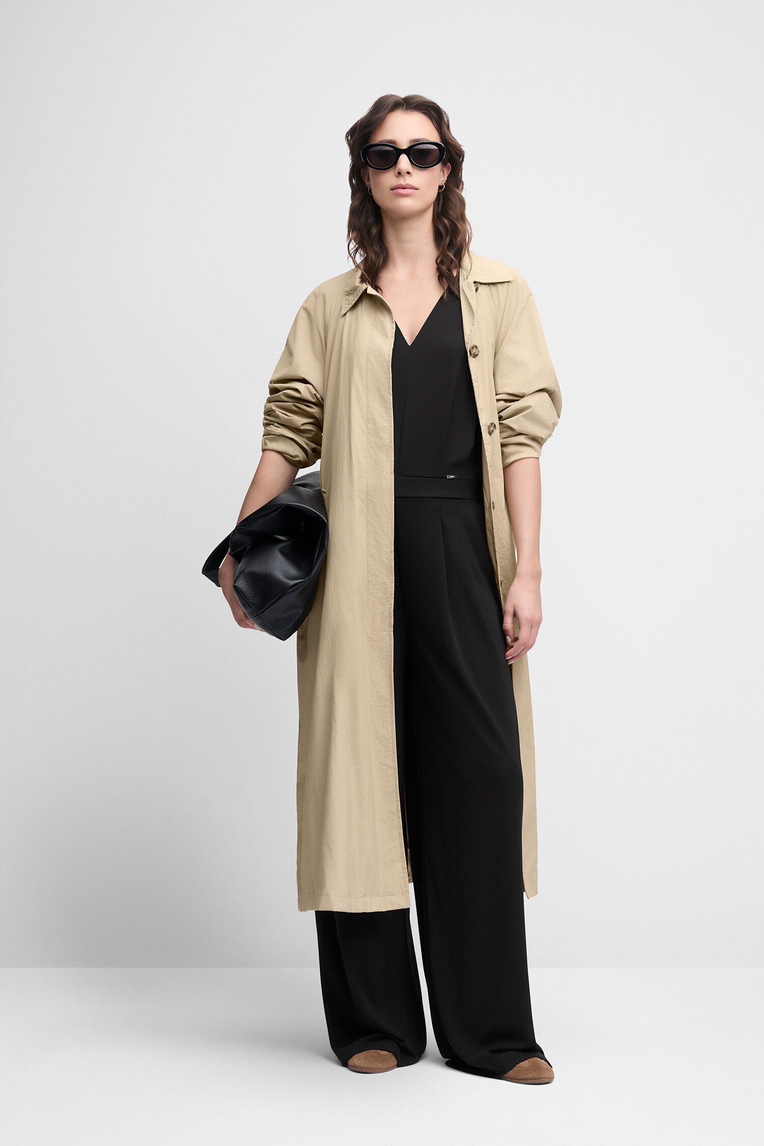 Mantel, Sonnenbrille, Person, Langarm