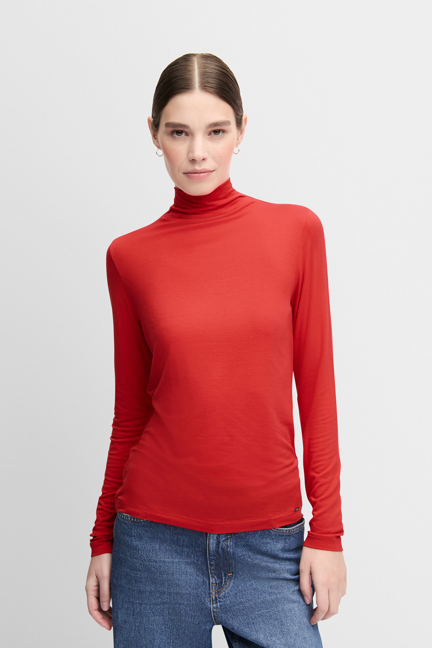 Shirt CILAREN Langarm, Ärmel, Jeans, Bluse, Person