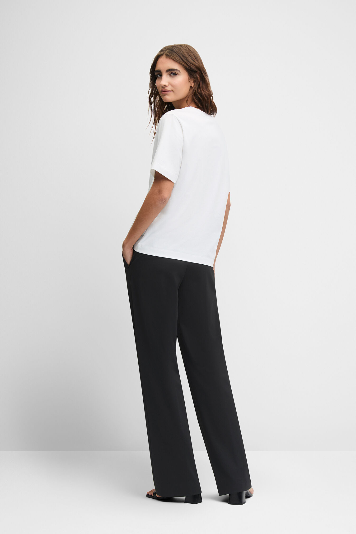 Bekleidung, Hosen, Bluse, Person