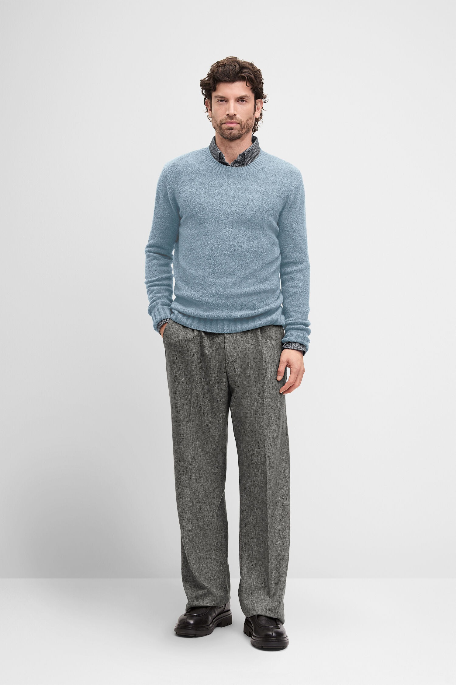 Langarm, Hosen, Erwachsener, Mann, Person