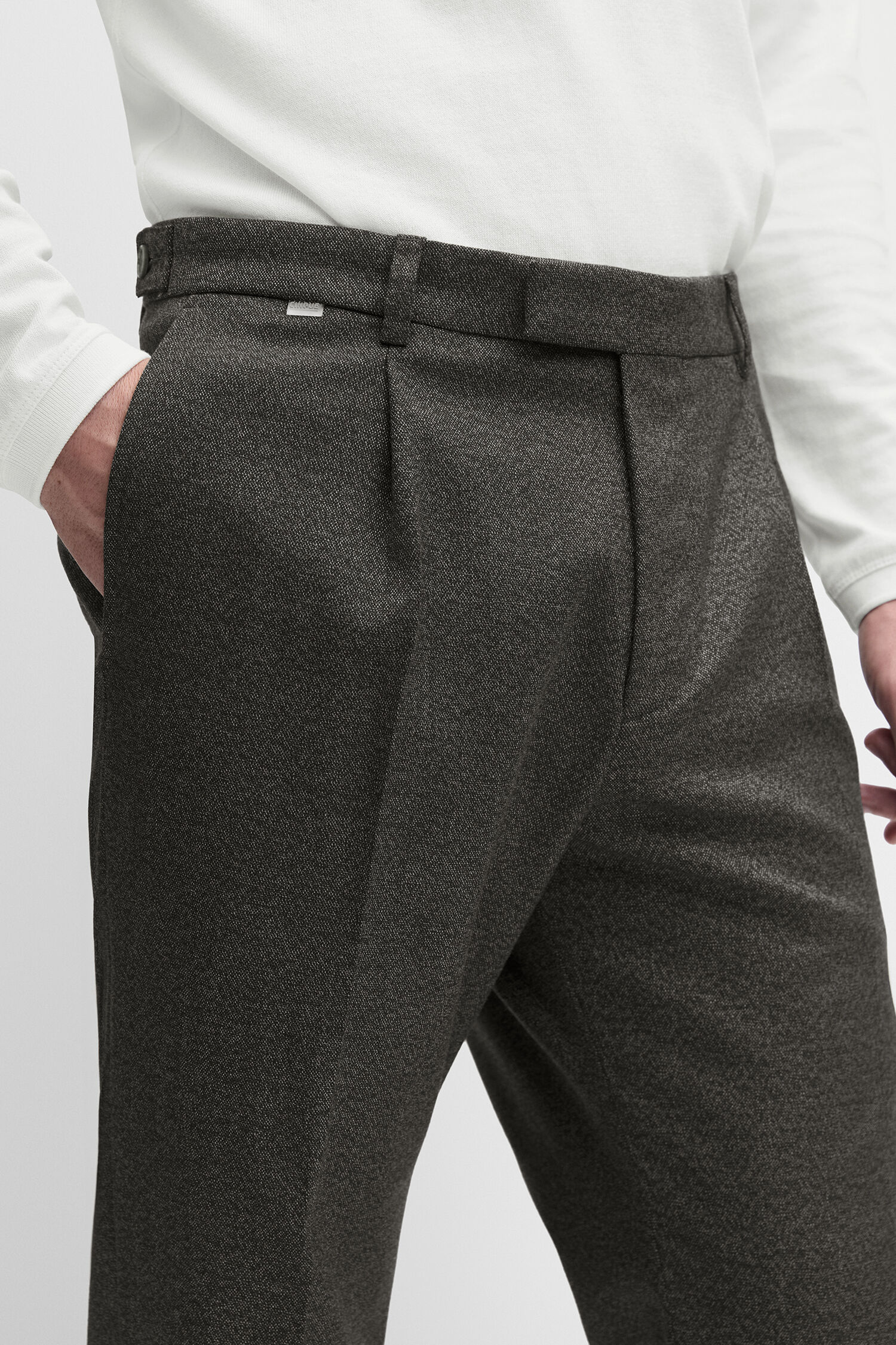 Hose, Gehäuse?, Tweed?, Mischgewebe?, Bund
