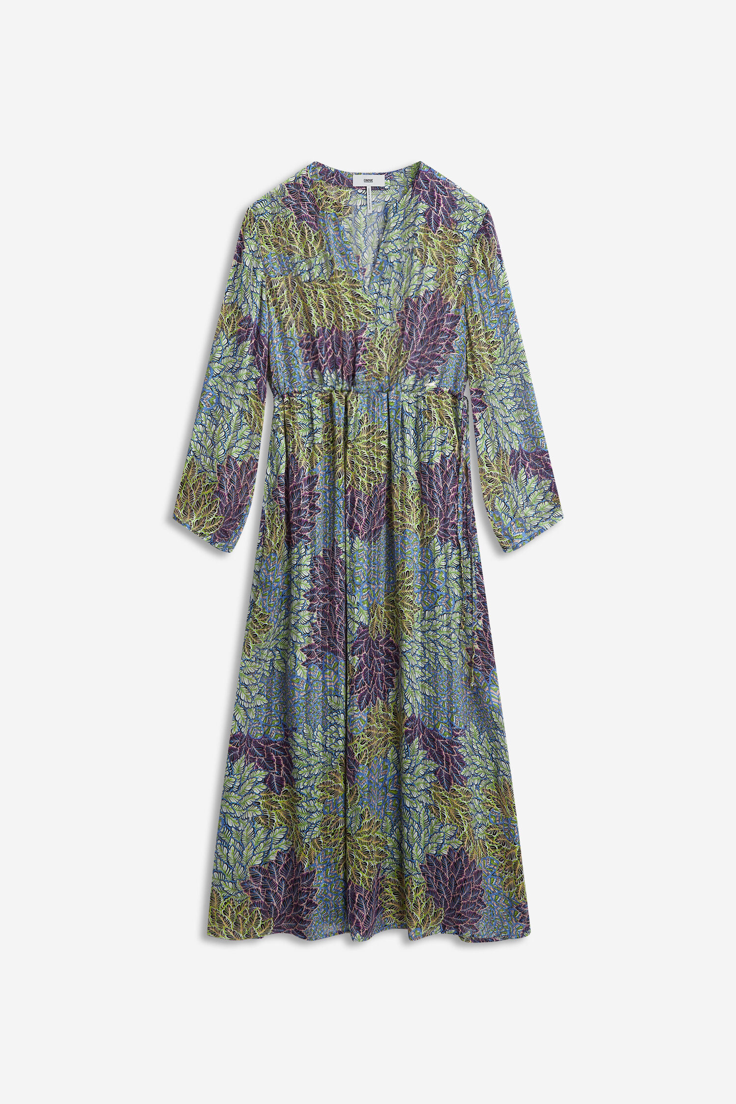 Modisch, Kleidung, Robe, Kleid, Mantel - blau