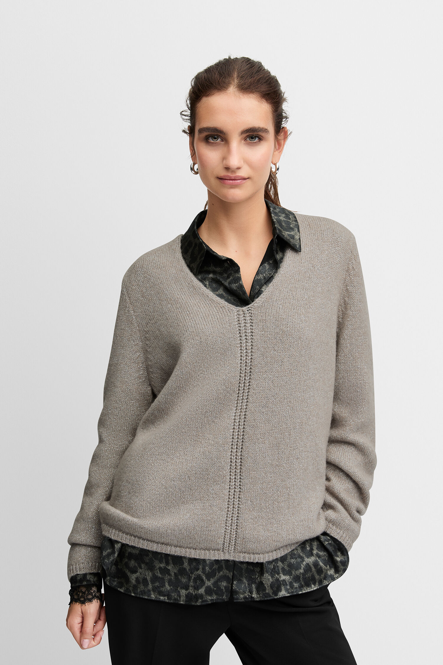Bekleidung, Strickwaren, Pullover, Sweatshirt, Fleece