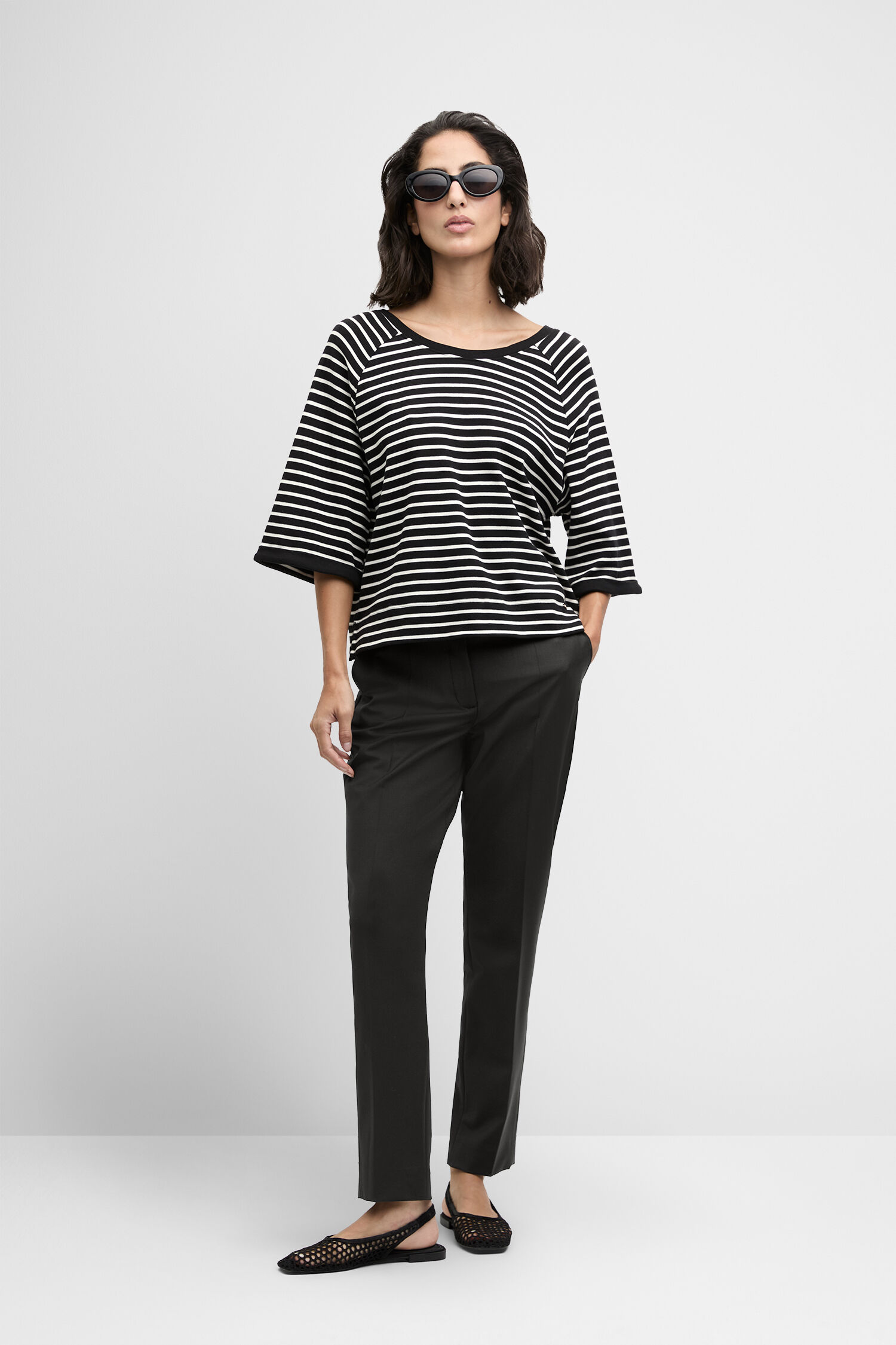 Bluse, Langarm, Ärmel, Hosen, Person