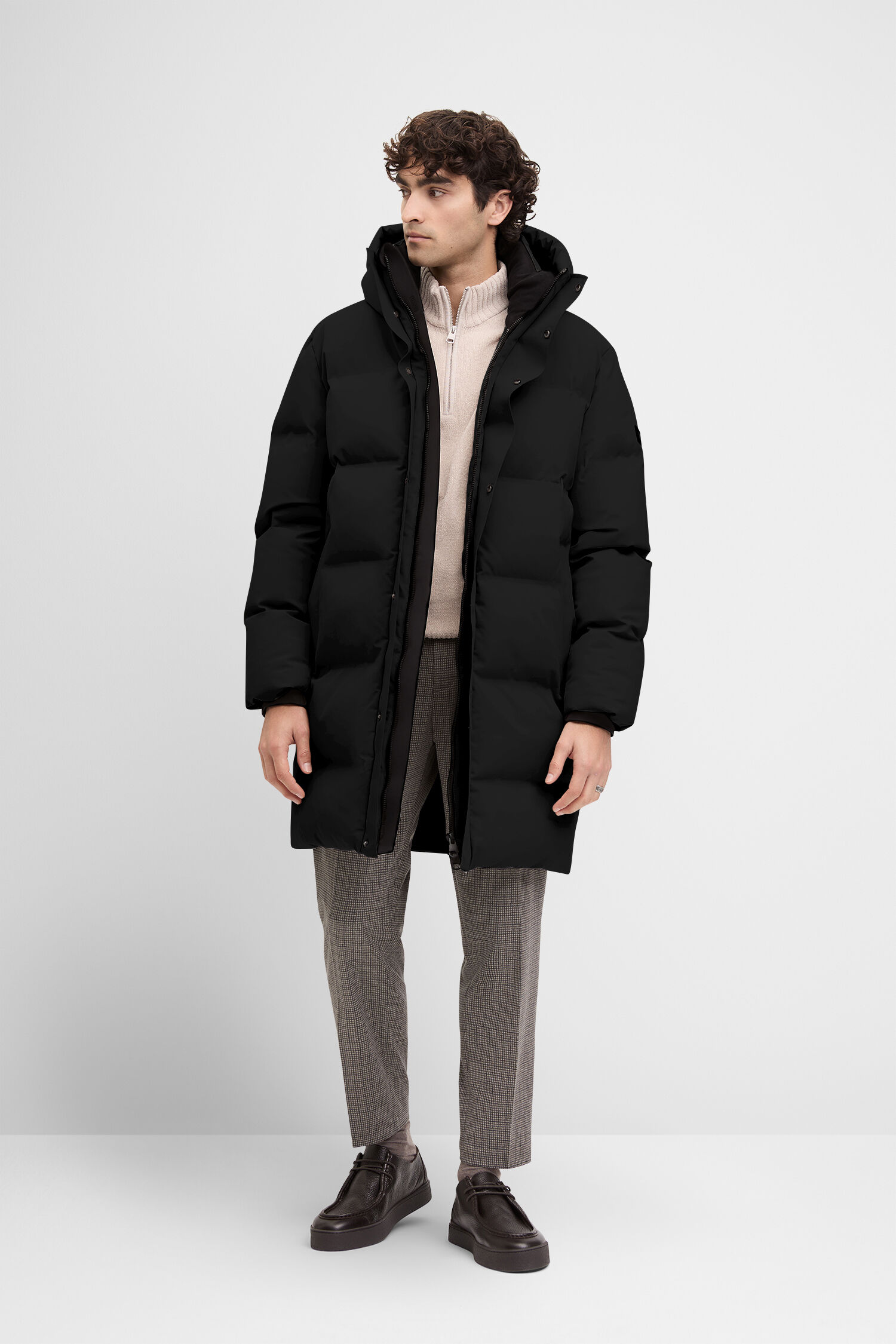 Mantel, Jacke, Mann, Person