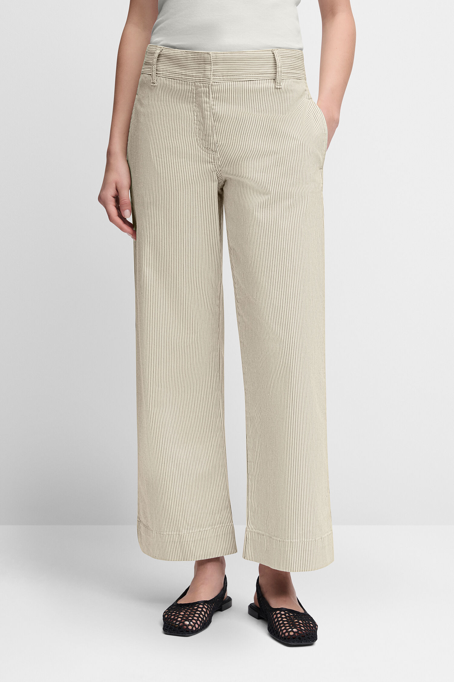 Dekoration für Zuhause, Leinen, Kleidung, Hosen, Khaki