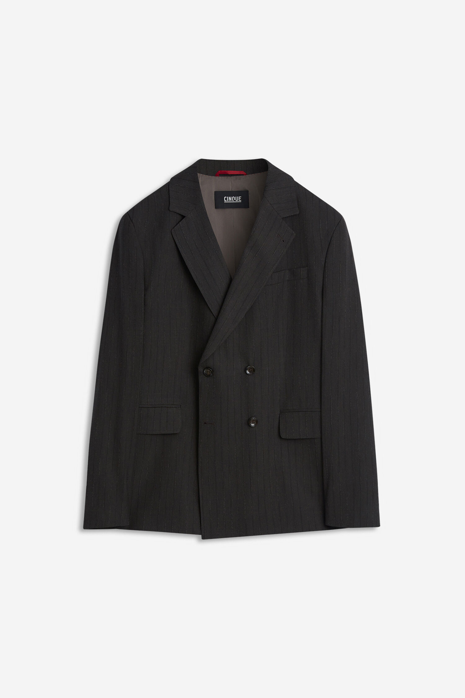 dunkler Anzug, Blazer, Anzugjacke, Paspelierte Jacke, Doppelreiher