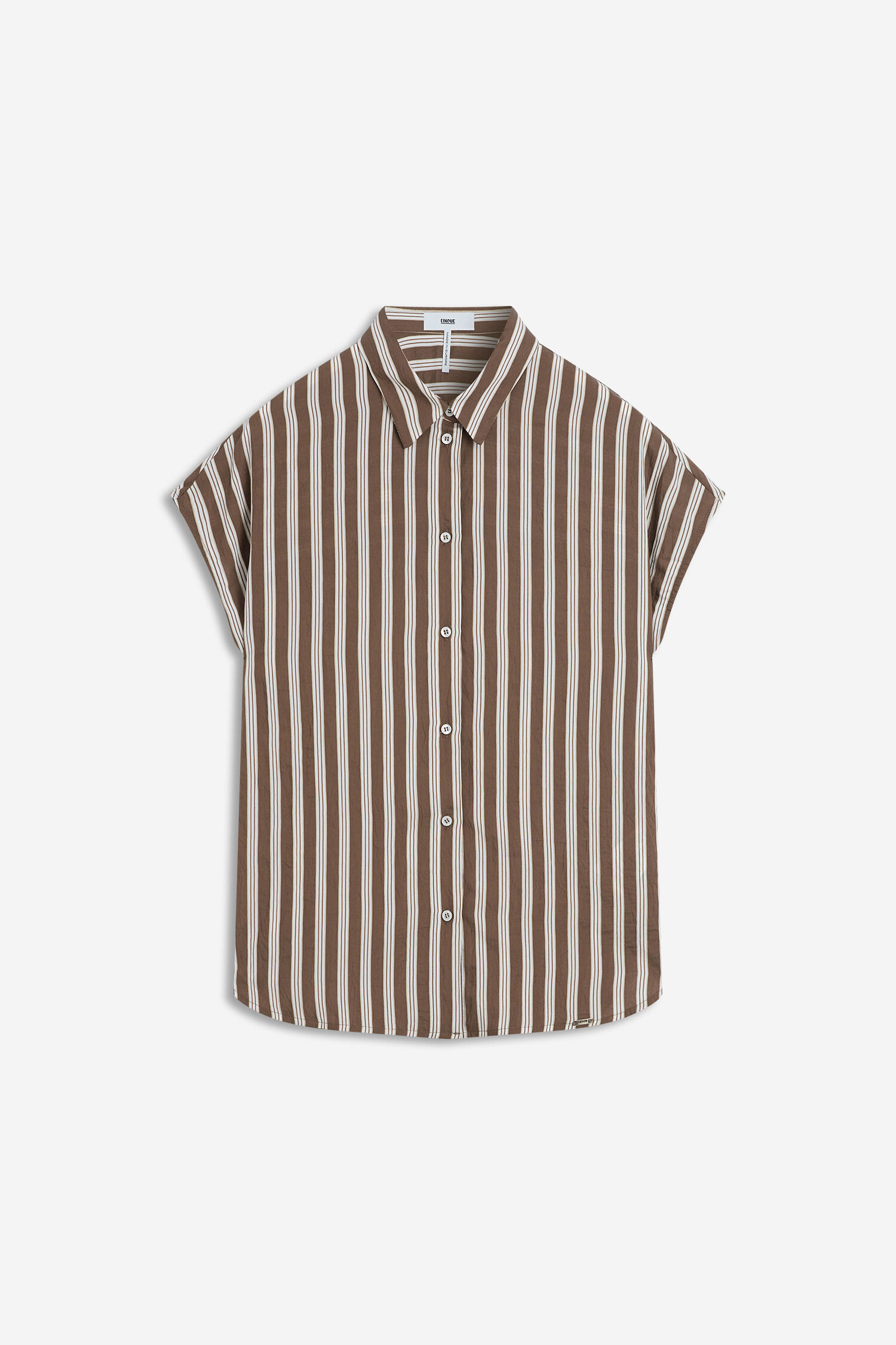 Hemd, Streifen, Kurzarmhemden?, Baumwolle?, Kragen