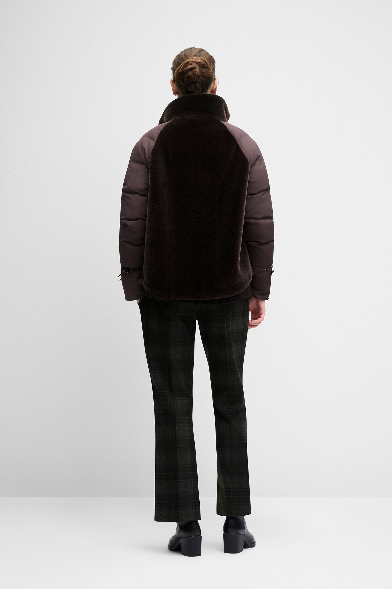 jacke, pufferjacke, mantel, langehase, figur