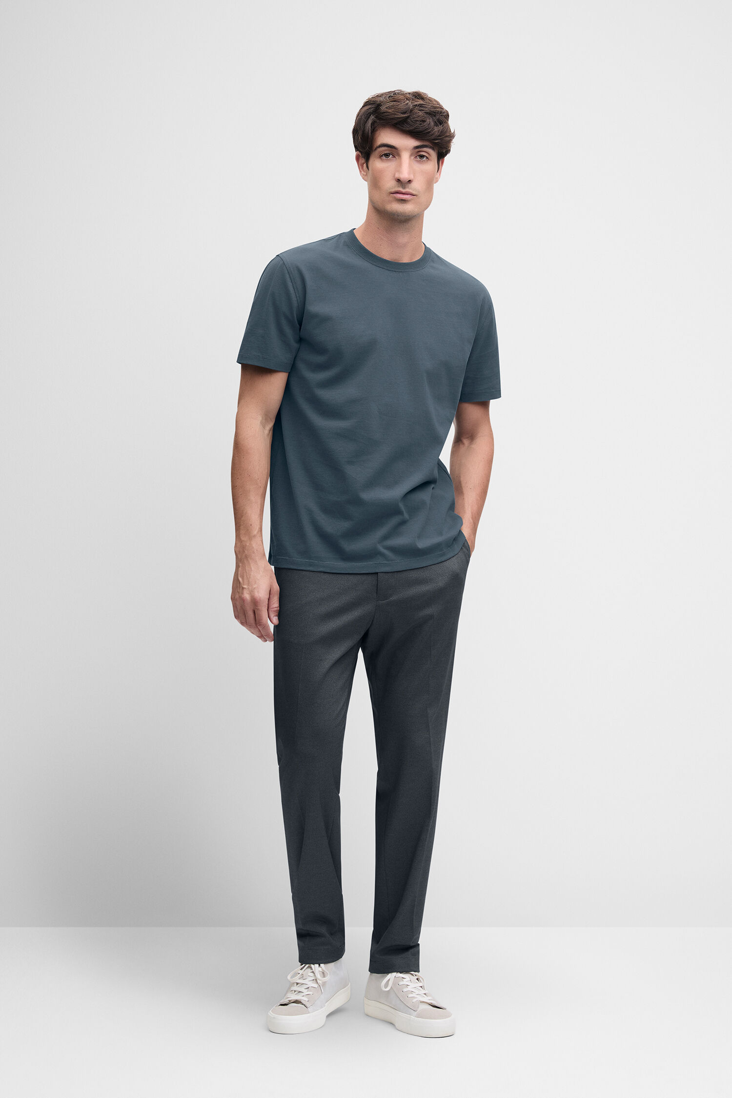 T-Shirt, Alltagstauglich, Kurzarm, Unifarben, Hose/Schlupfhose