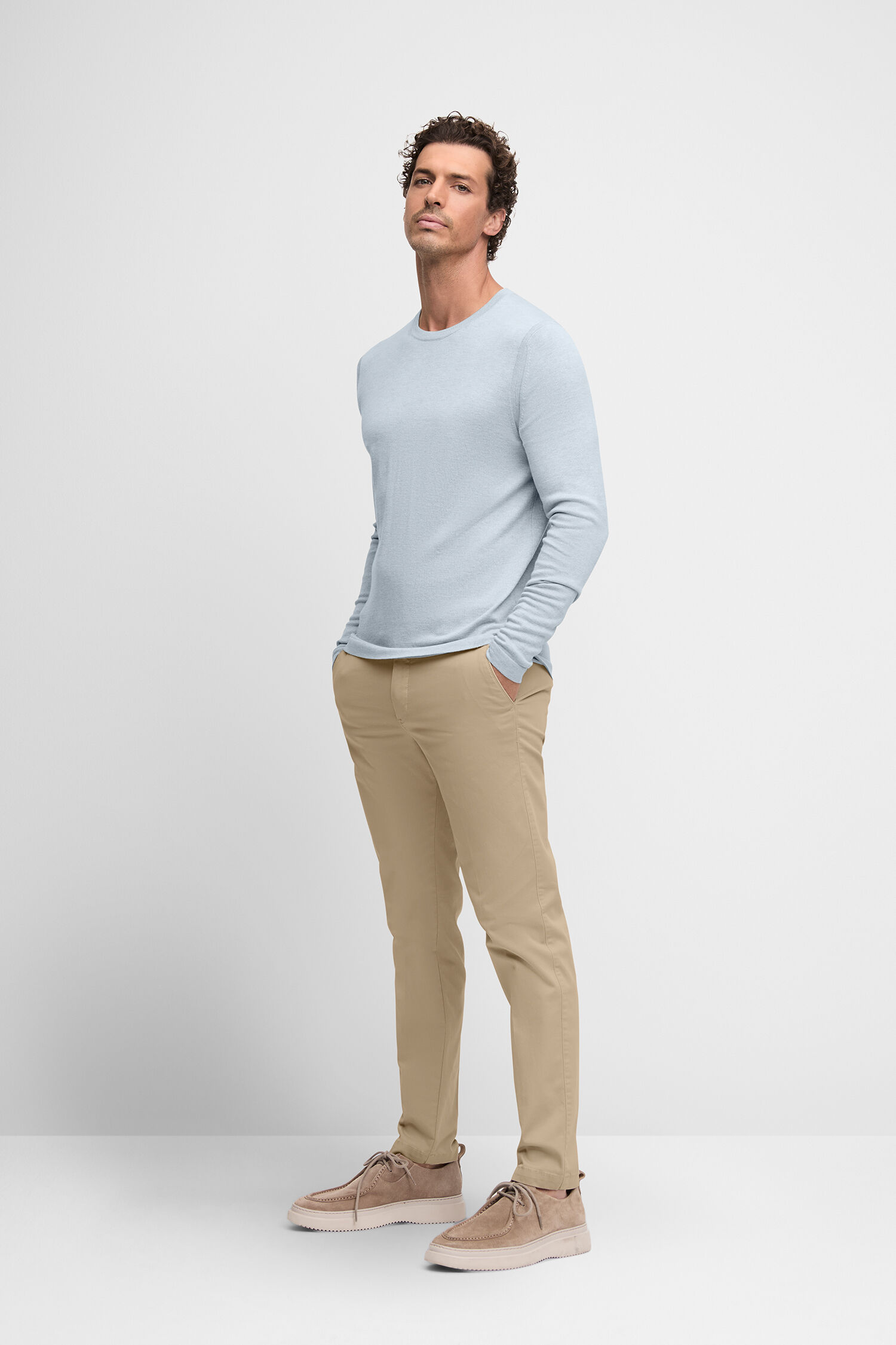 Langarm, Khaki, Erwachsener, Mann, Person