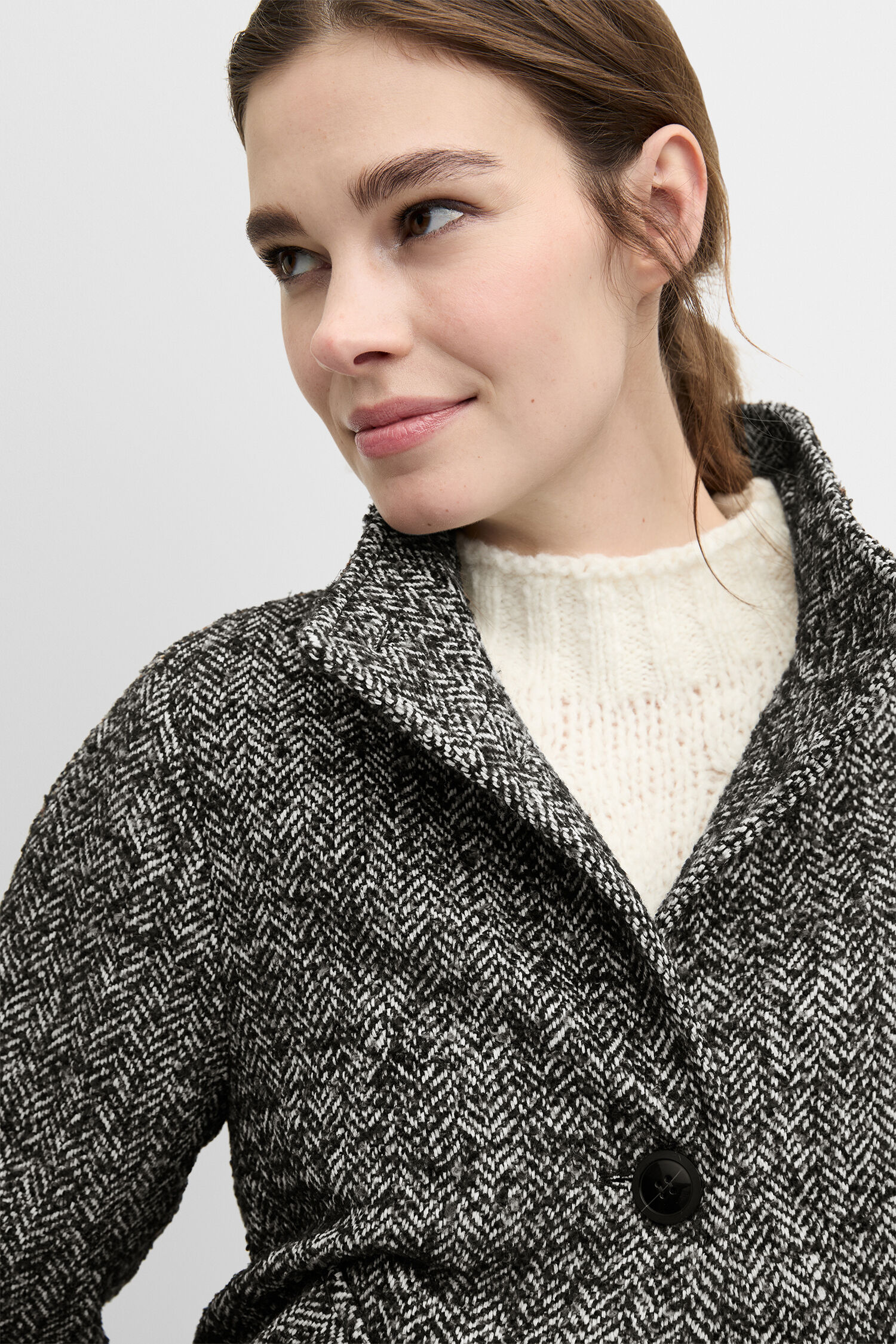 Mantel, Jacke, Erwachsener, Person, Frau