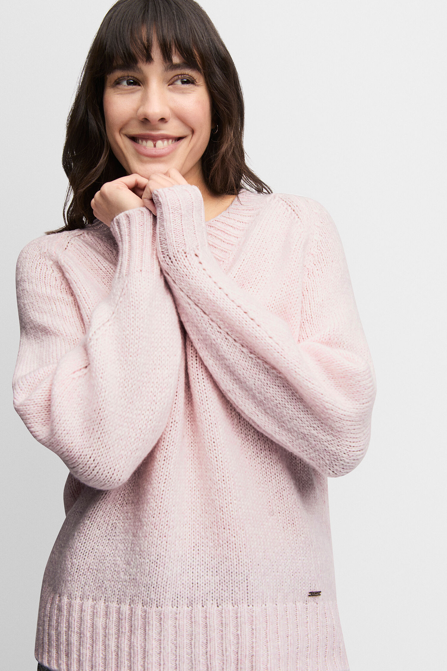 Bekleidung, Strickwaren, Pullover, Gesicht, Person