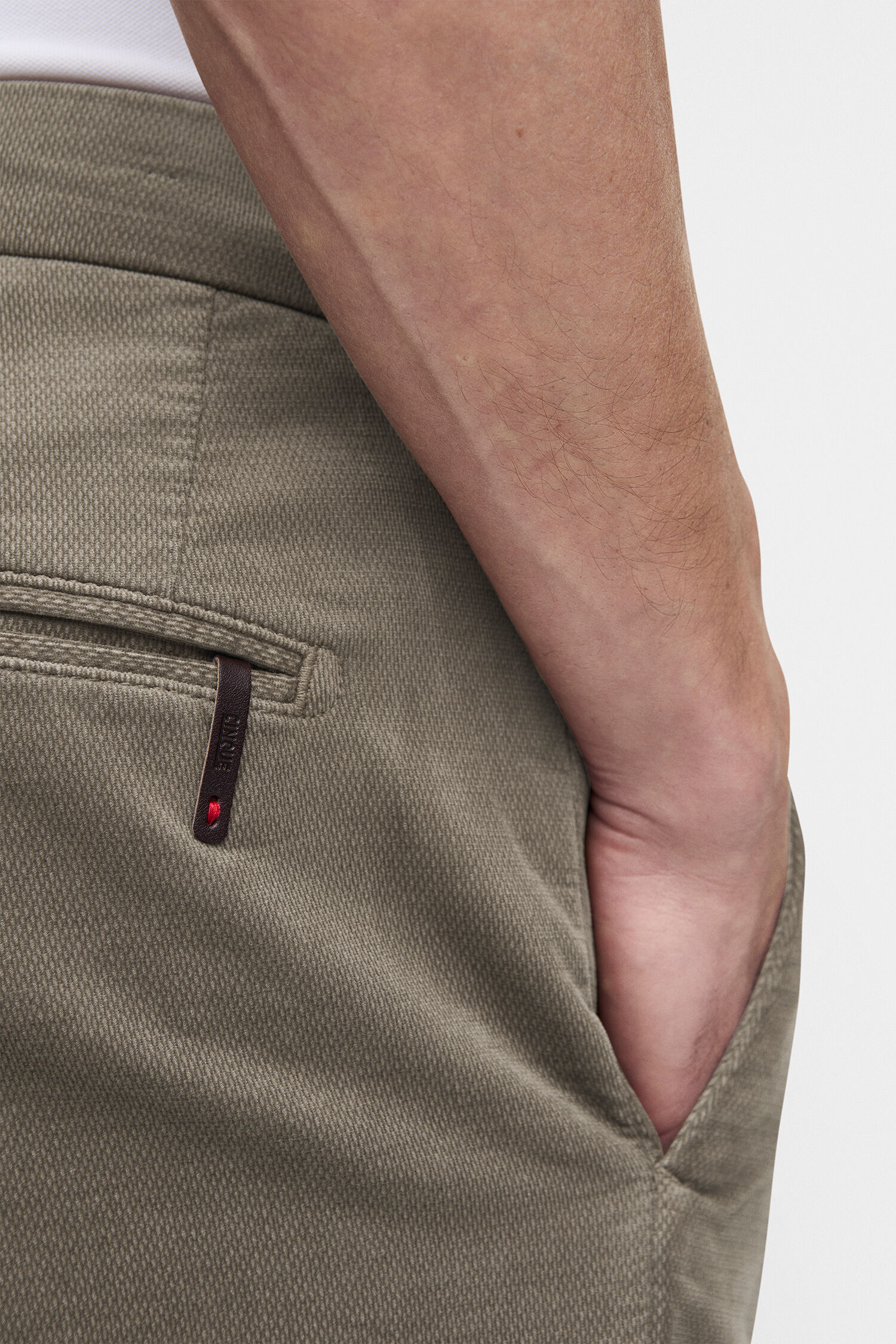 Chino, Khaki, Tasche, Gesäßtasche, Gürtel-Schlaufe