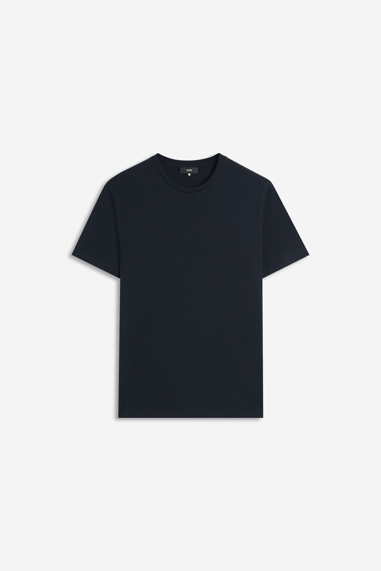 t-shirt, Rundhals, Kurzarm, Navy, uni