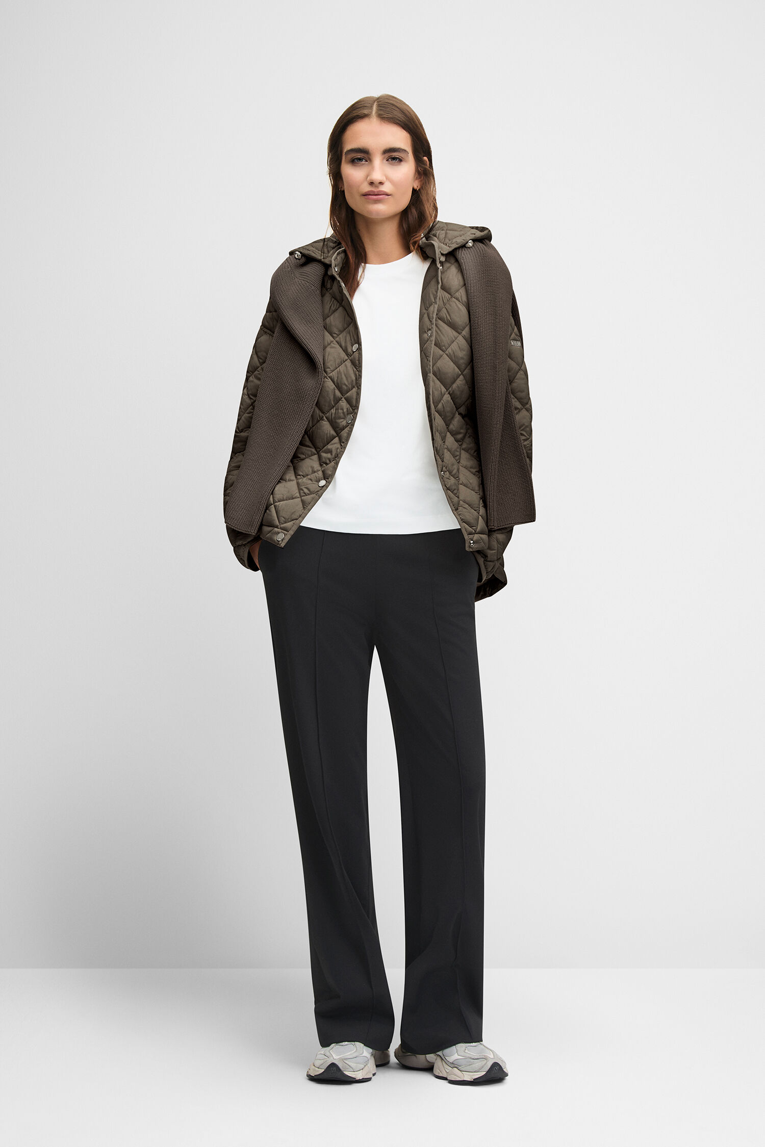 Mantel, Jacke, Blazer, Hosen, Person