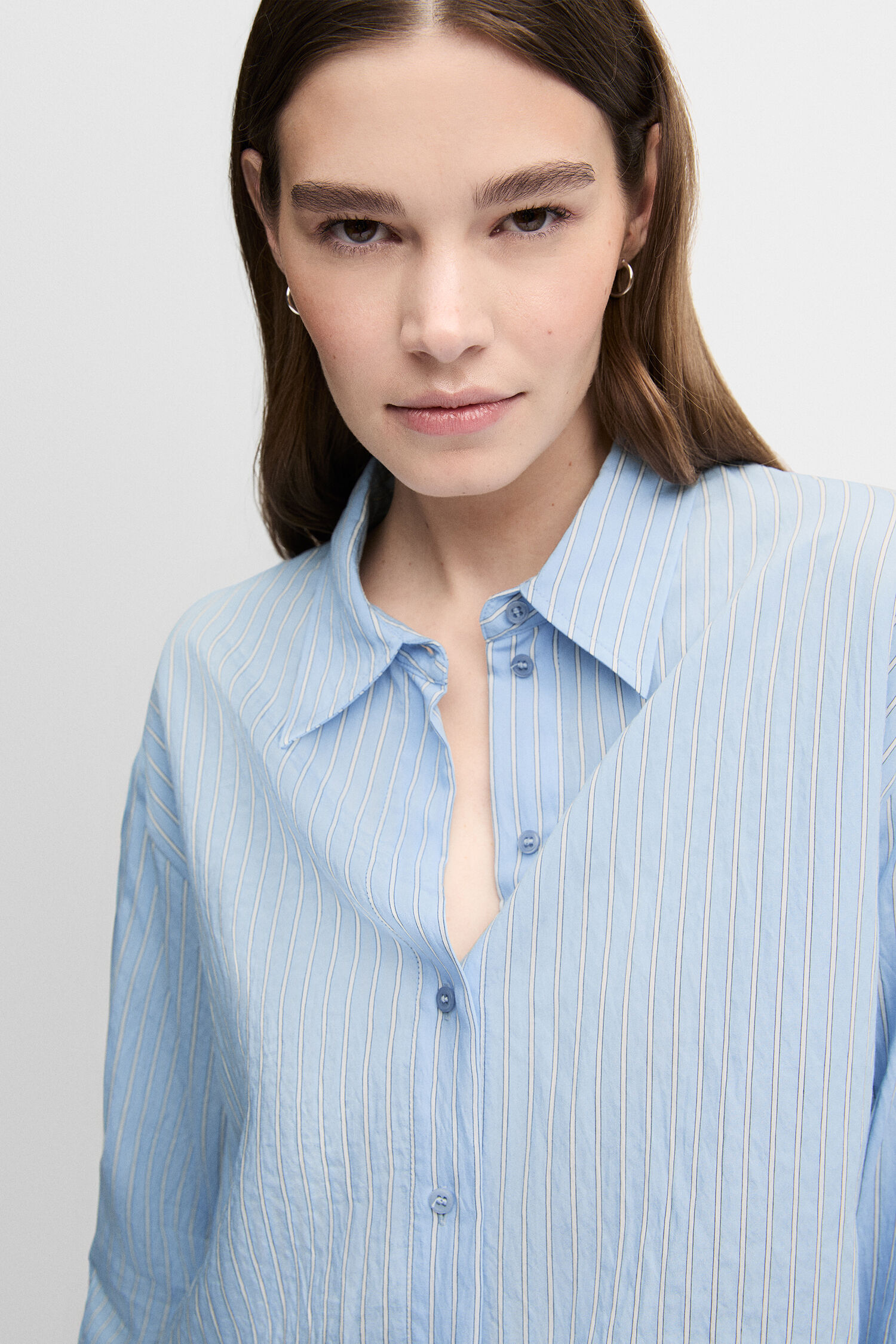 Bluse CITARINA Hemd, Bluse, Langarm, Kleid, Hemd, Person