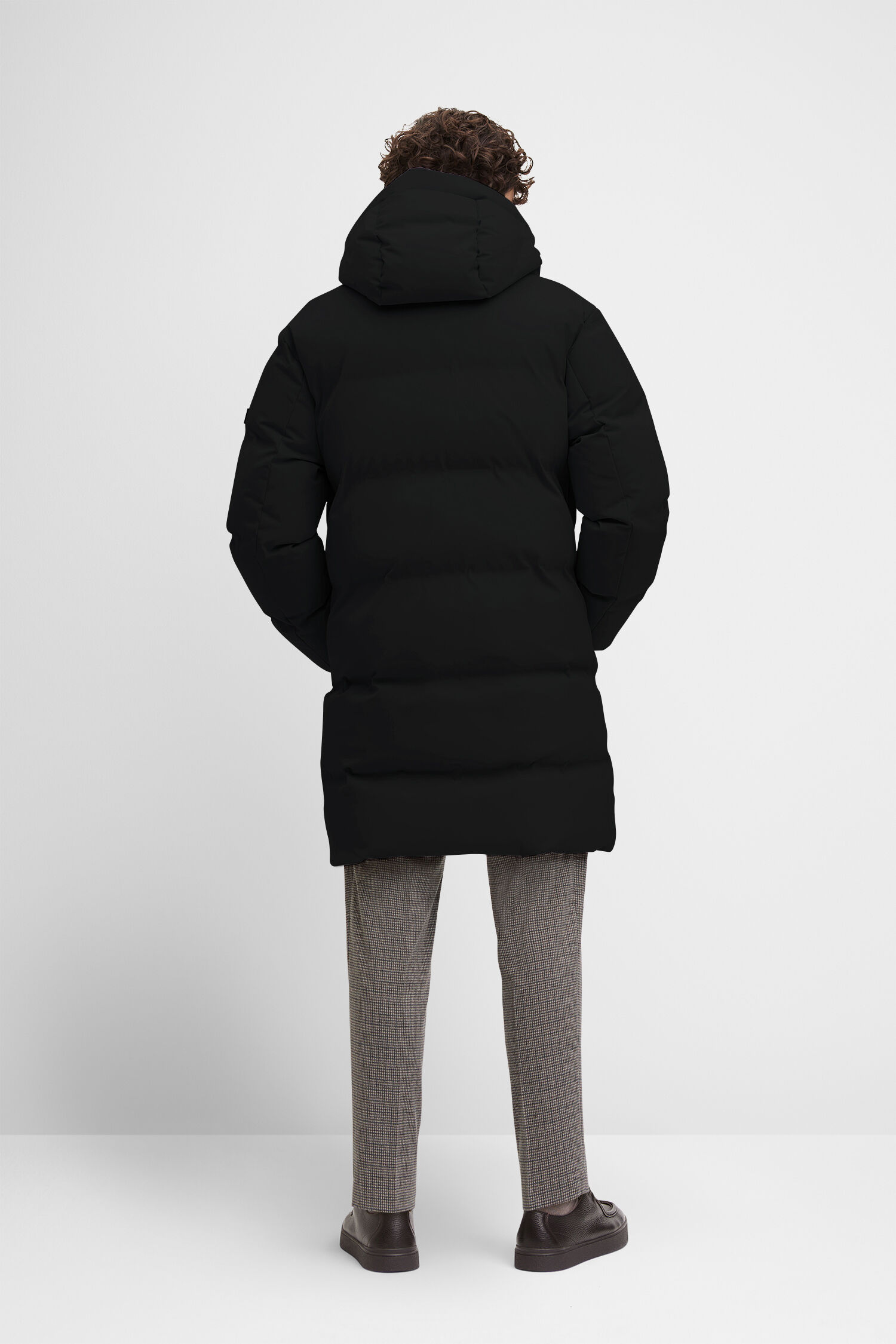 Mantel, Jacke, Kapuze, Kapuzenpulli, Person