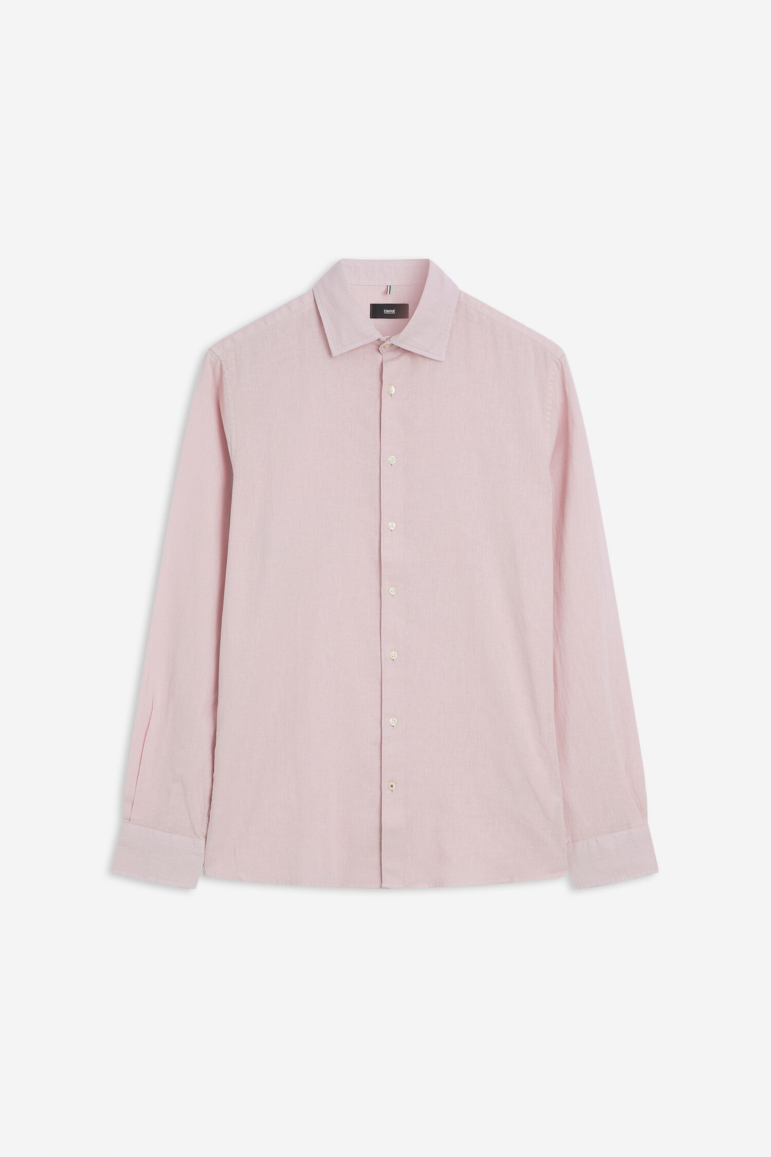 pink, shirt, button-down, long-sleeve, collar
