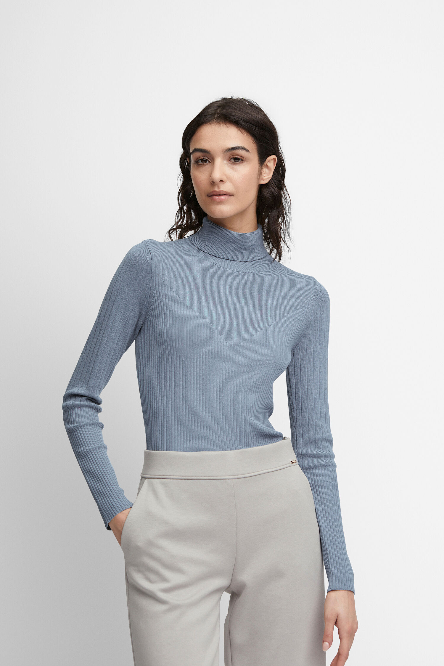 CINQUE Pullover CINANNO CI-6501-5566-63-243-XS 201 - hellblau