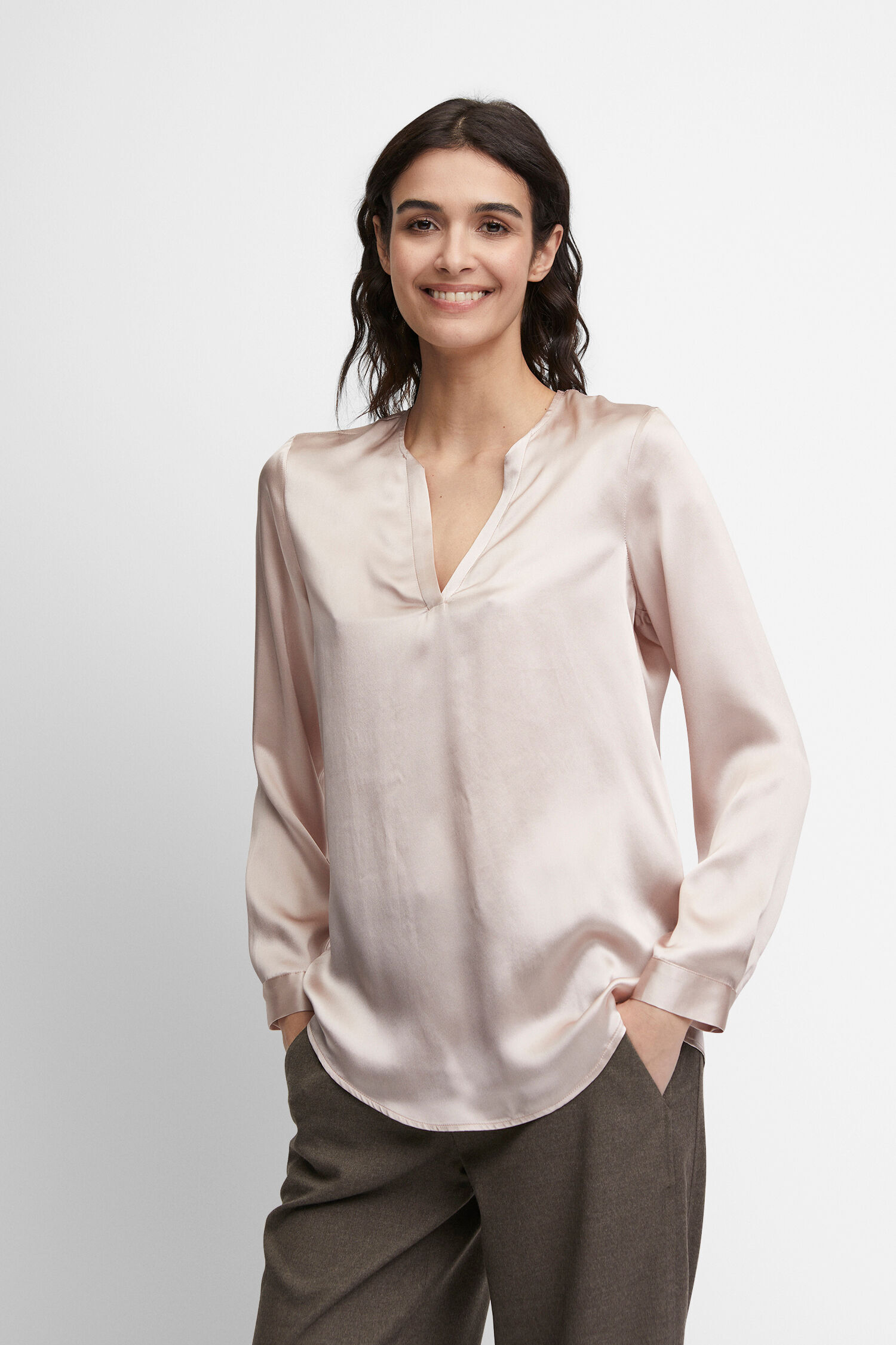 CINQUE Bluse CITOTA CI-5640-5217-40-243-32 201 - taupe