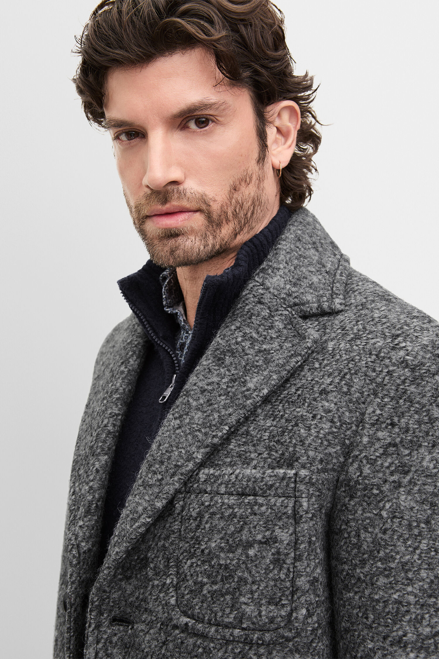 Mantel, Jacke, Erwachsener, Mann, Person