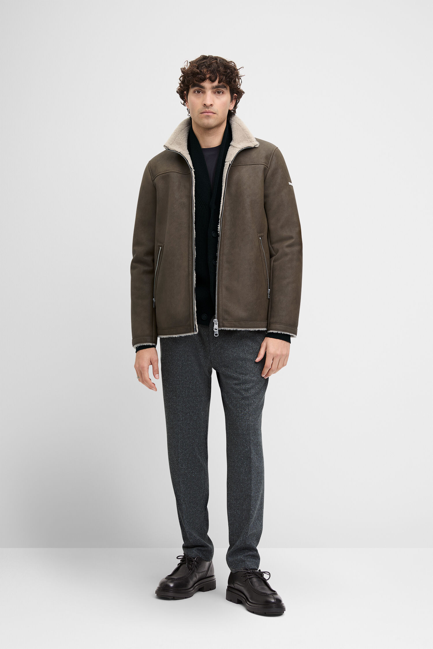 Mantel, Jacke, Erwachsener, Mann, Person