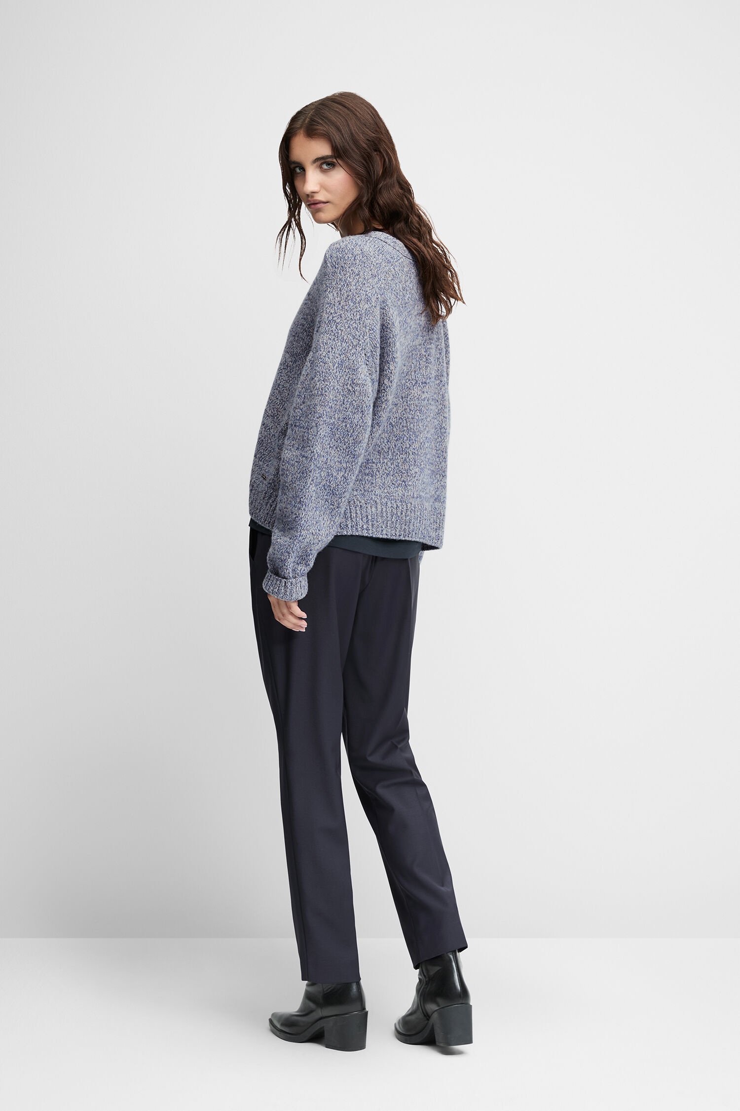 Hosen, Strickwaren, Pullover, Langarm, Person