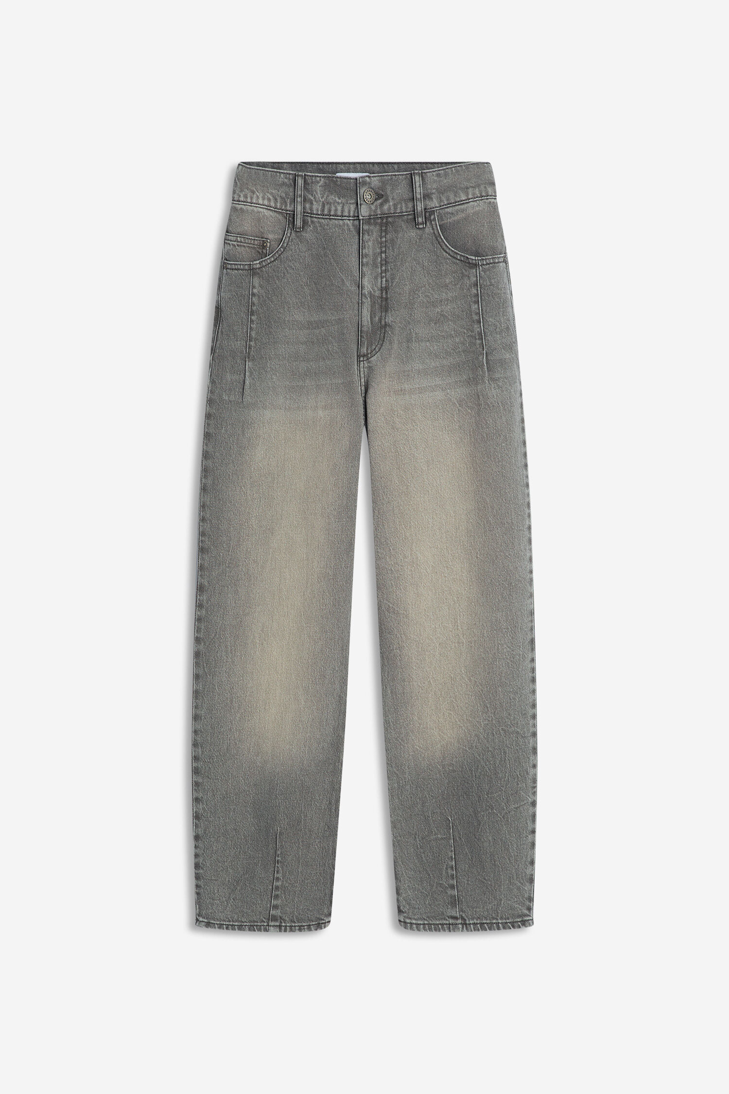 jeans,  Denim,  grey,  washed,  straight leg