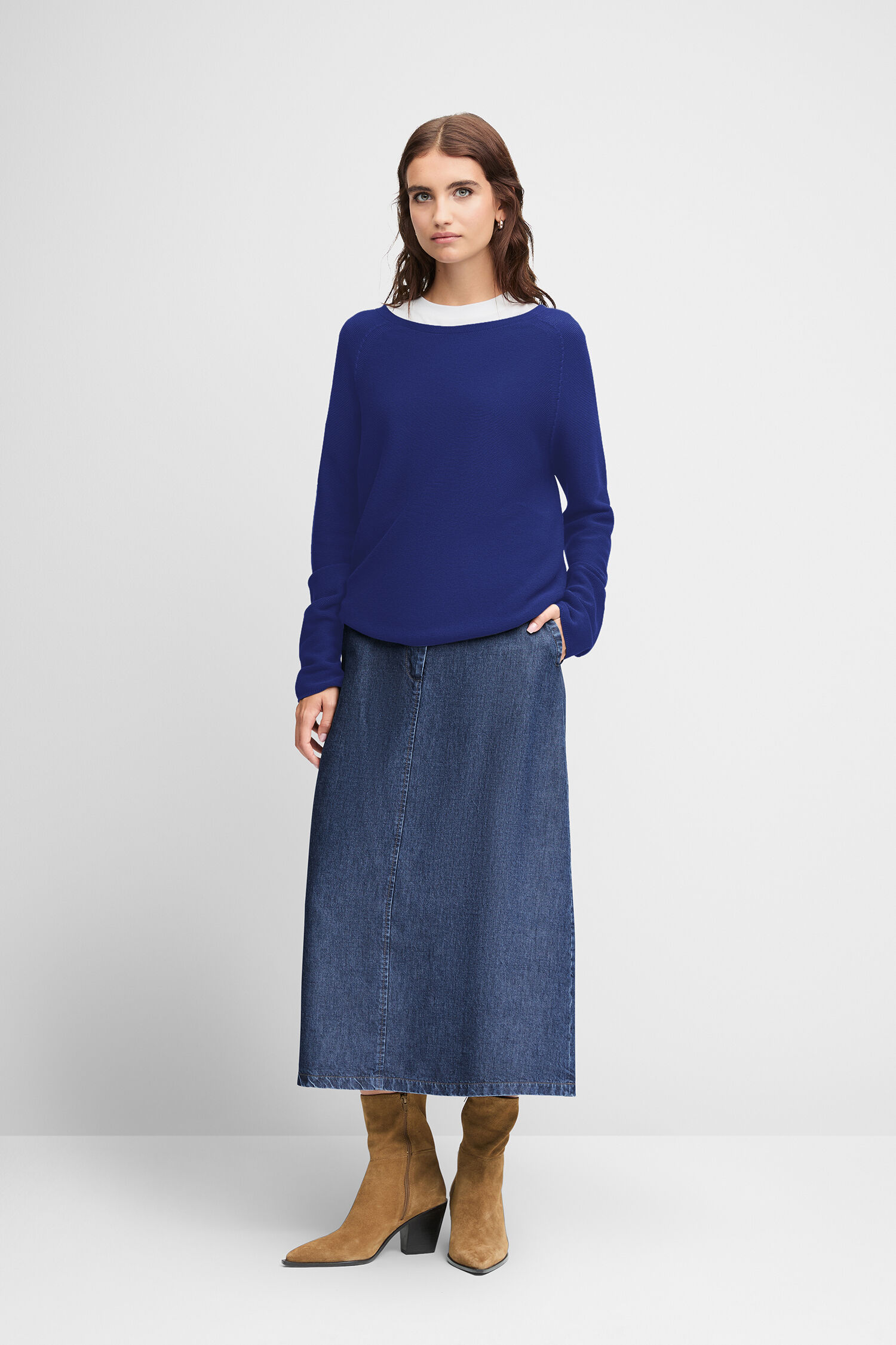 Langarm, Rock, Erwachsener, Person, Frau