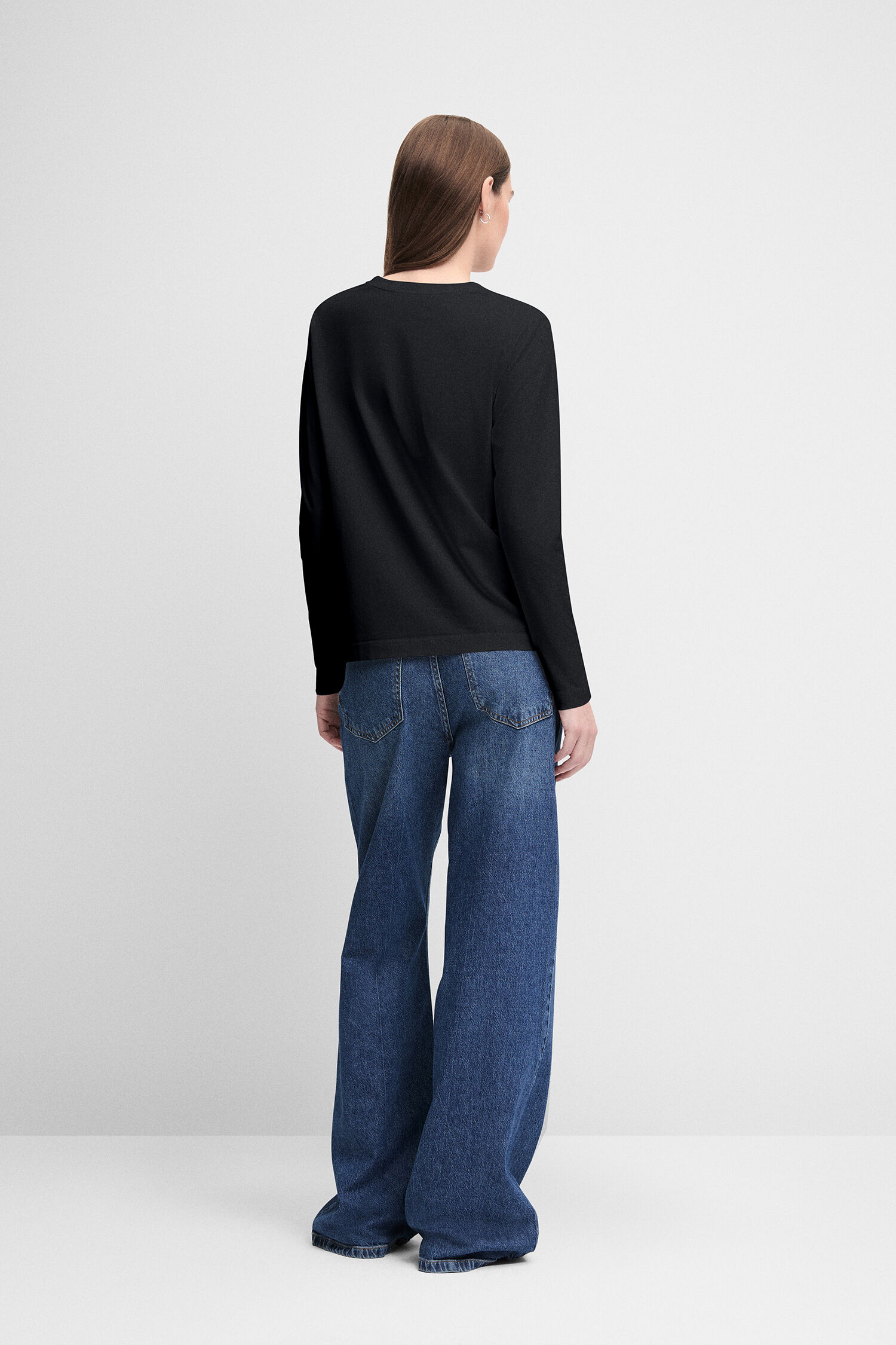 Hosen, Langarm, Jeans, Person, Pullover