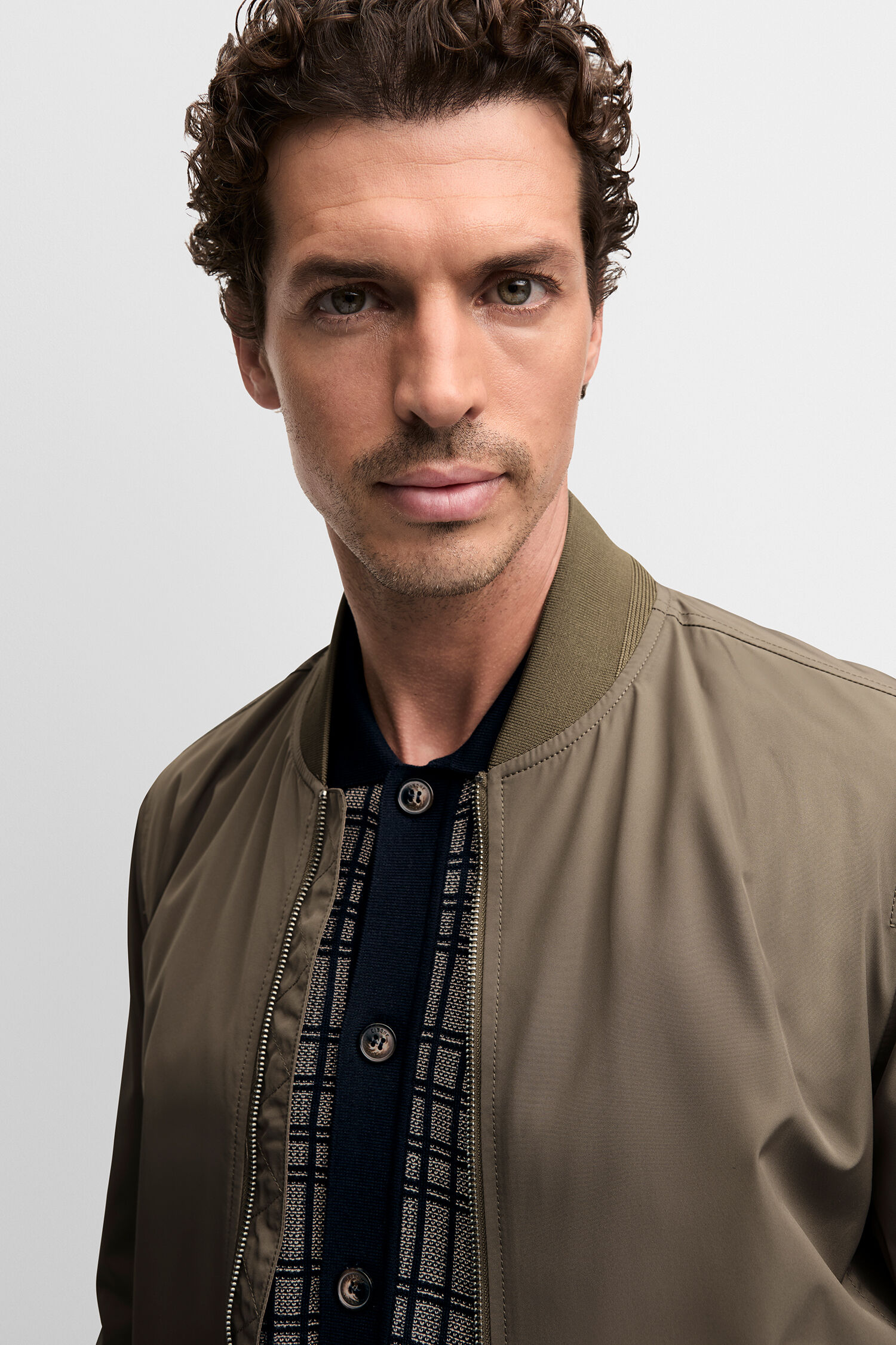 Mantel, Jacke, Langarm, Mann, Person