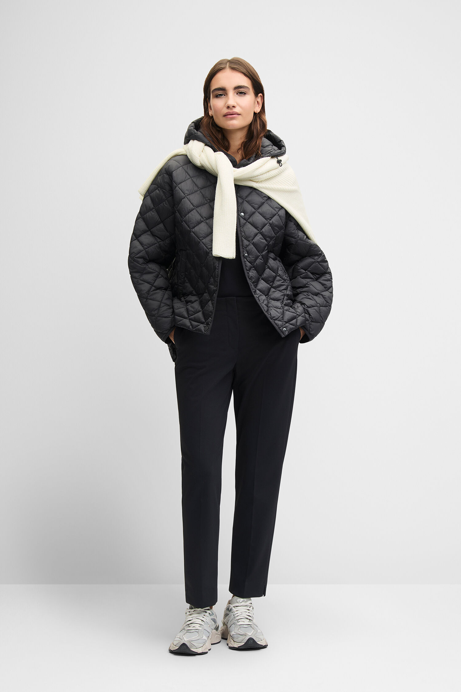 Mantel, Jacke, Person, Hosen, Langarm