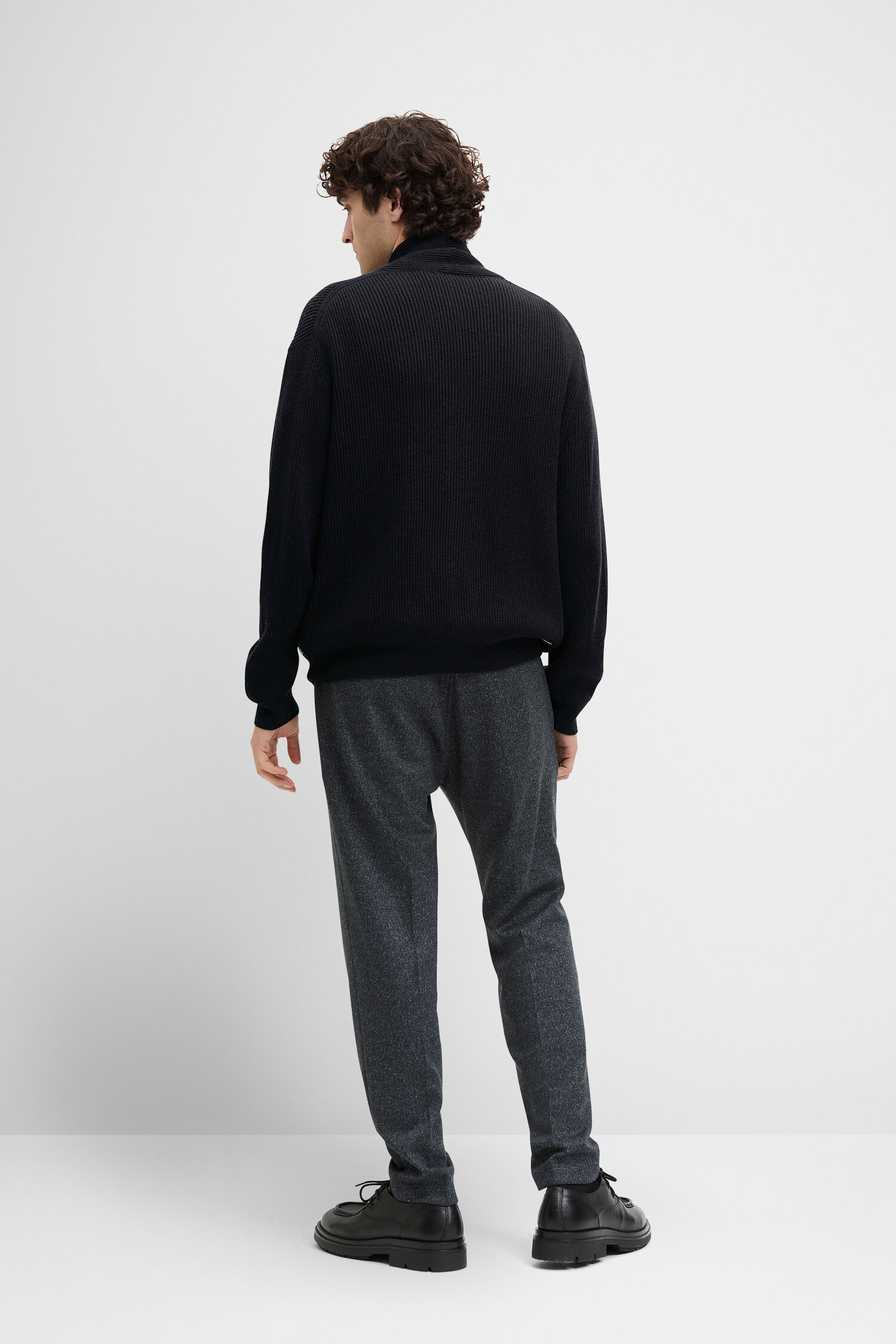 Hosen, Langarm, Pullover, Mann, Person