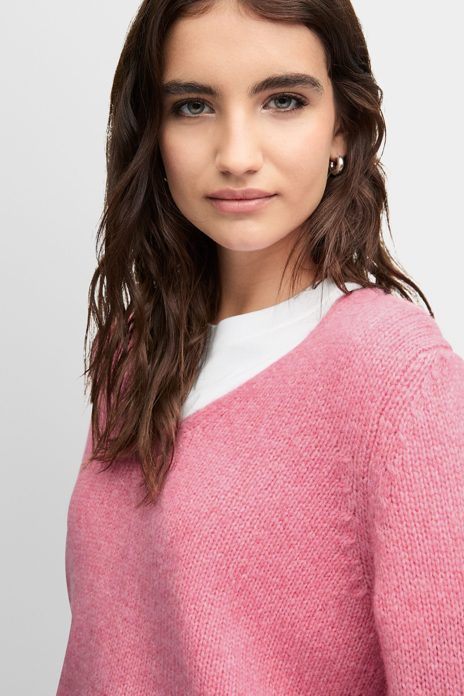 Bekleidung, Strickwaren, Pullover, Person, Gesicht